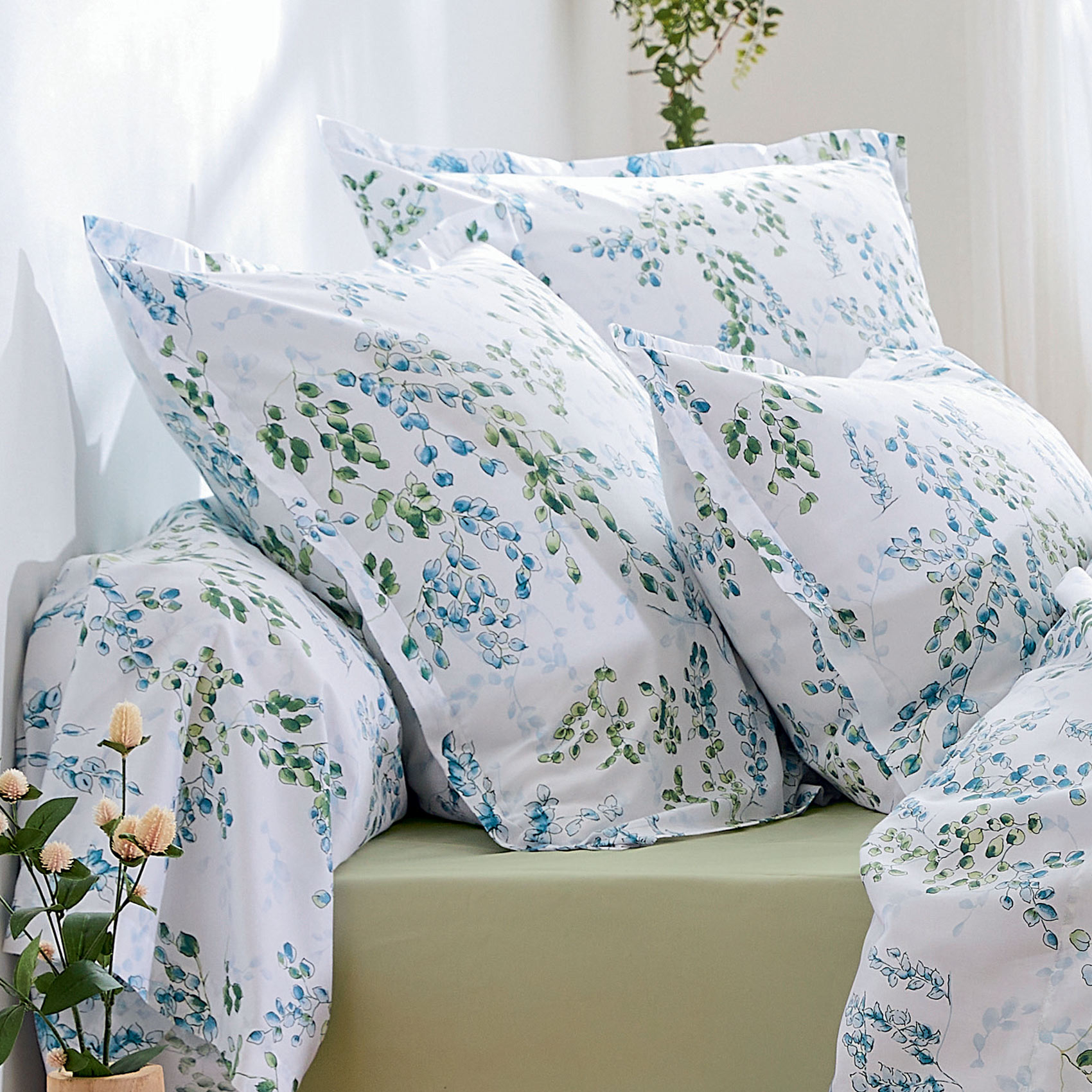 Parure de couette feuilles de tilleul — vue 3