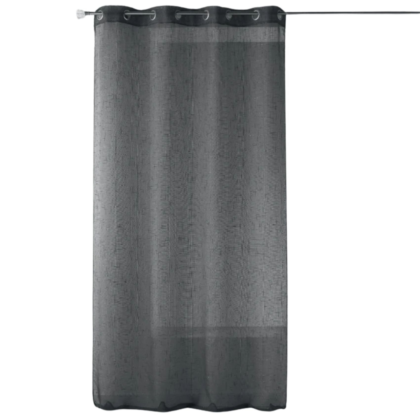 Voilage en étamine unie et fils lurex — vue 4