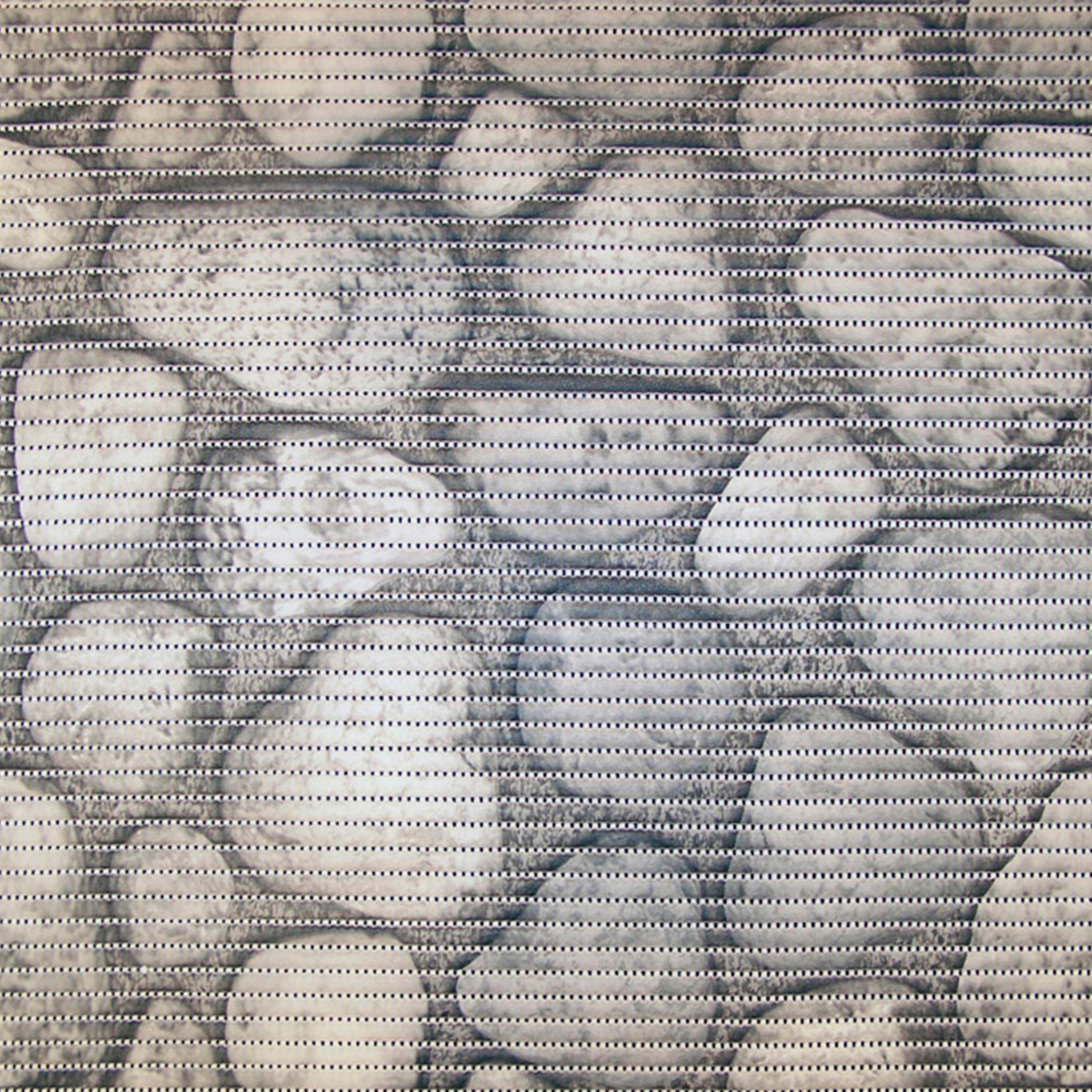 Tapis multi-usages antidérapant aspect galet