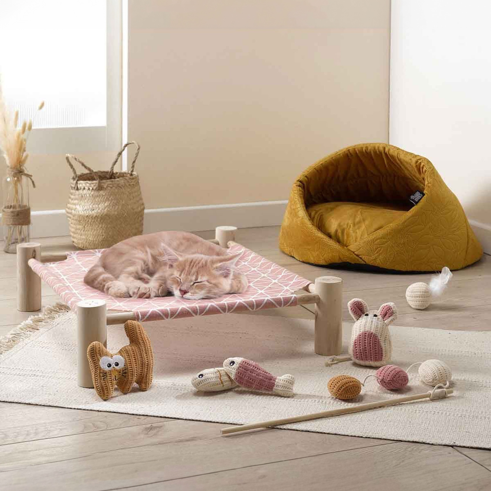 Jouet peluche souris pour chat — vue 4