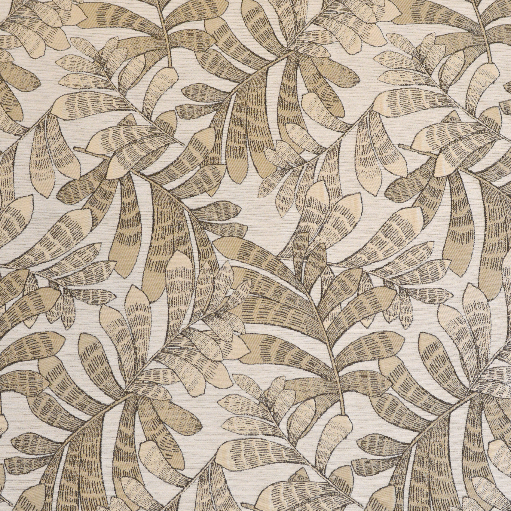 Rideau tamisant jacquard à motifs végétaux — vue 4