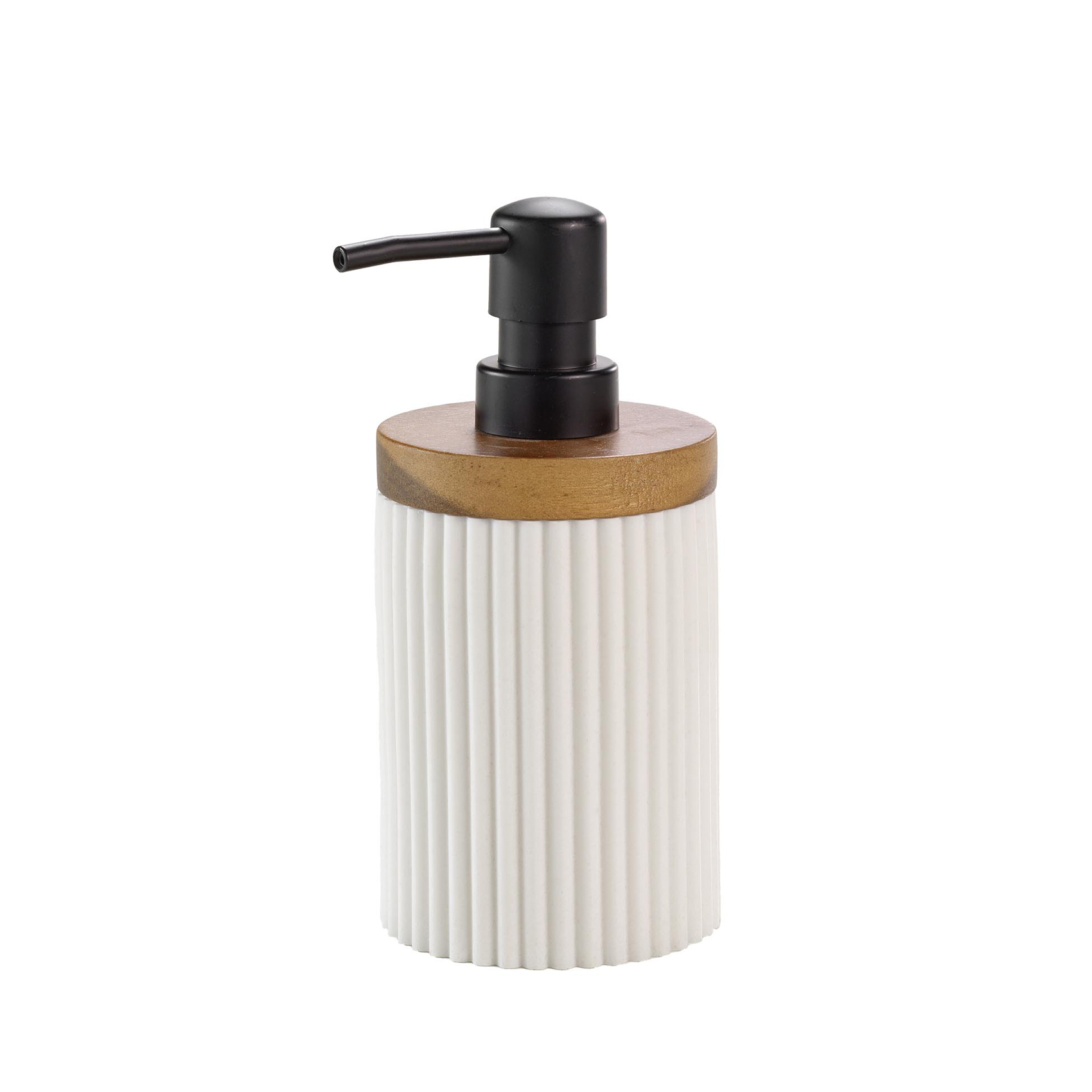 Distributeur de savon en acacia — vue 5