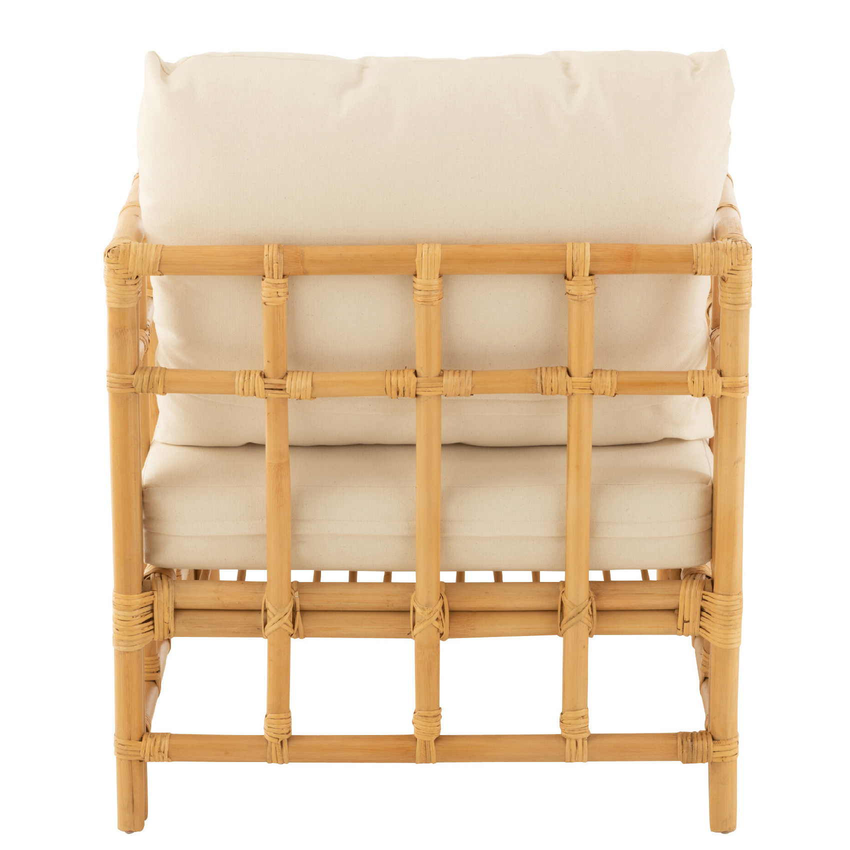 Fauteuil en rotin avec coussins — vue 6