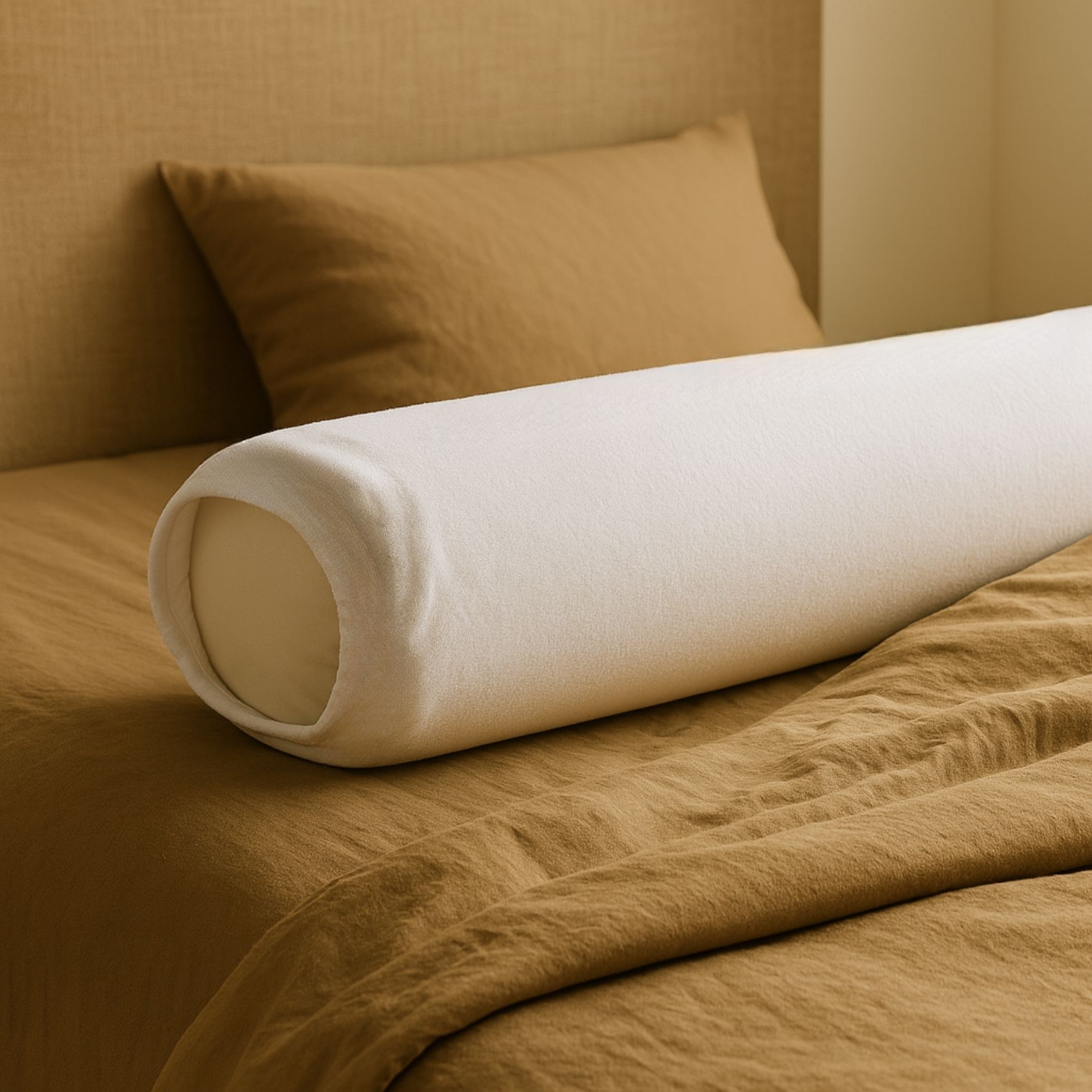 Protection de traversin zippée