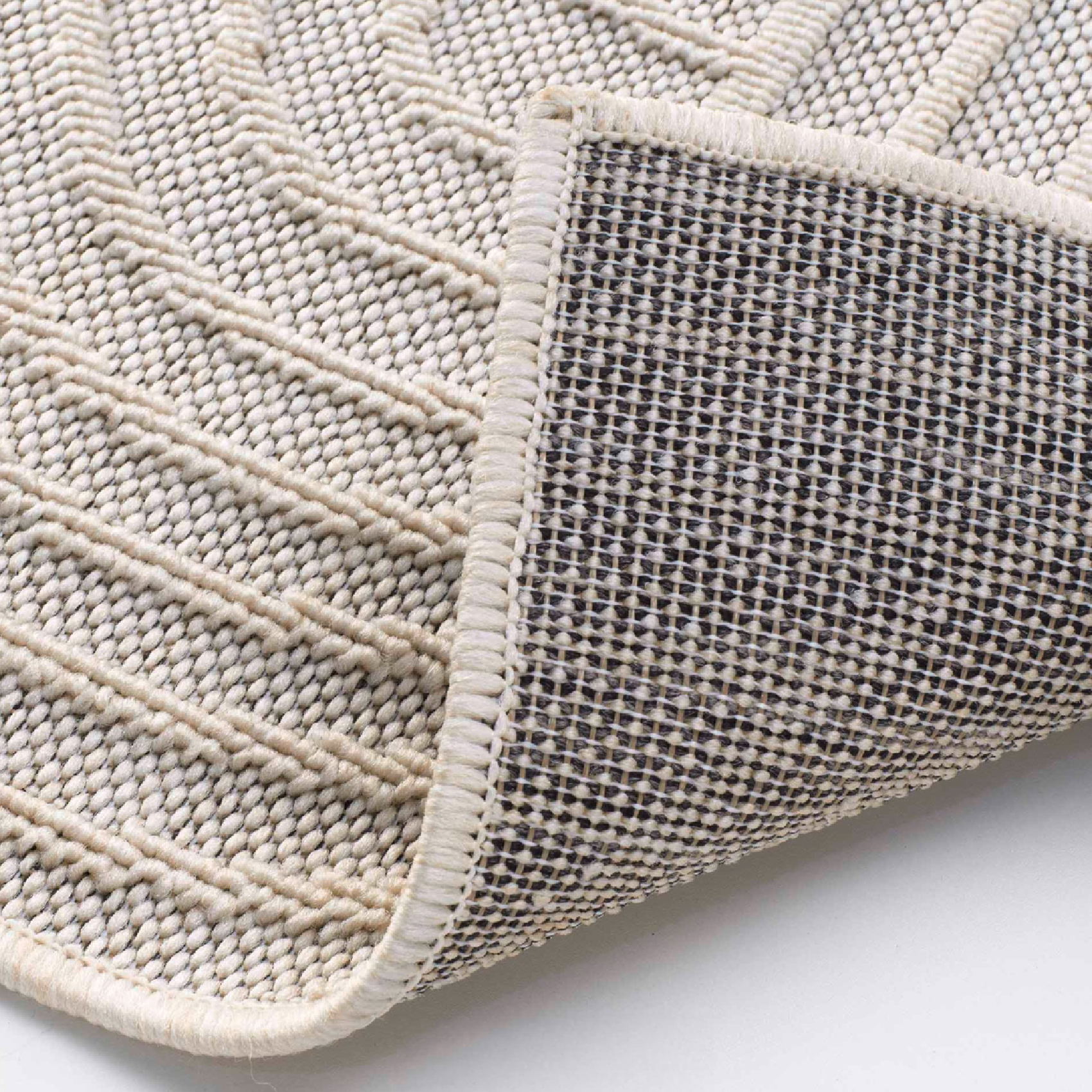 Tapis Ezio Graphique Tissé avec Reliefs — vue 4