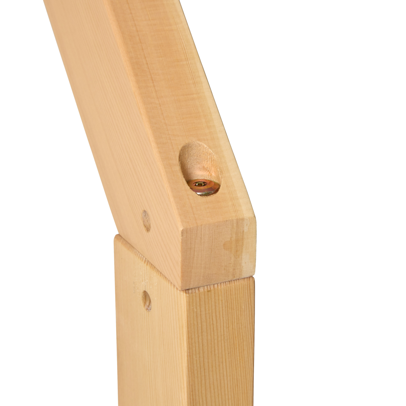 Lit cabane enfant en bois avec rangements intégrés — vue 5