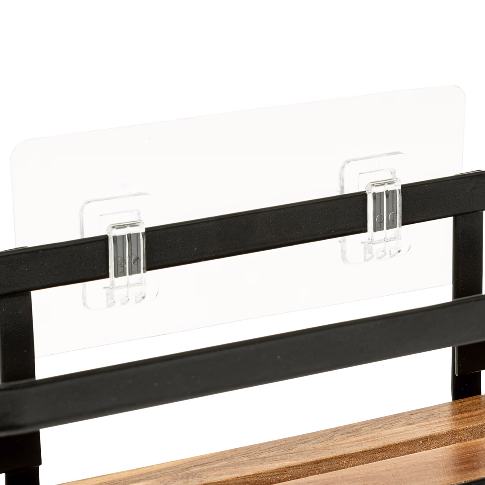 Etagère de douche sans perçage en bois — vue 4