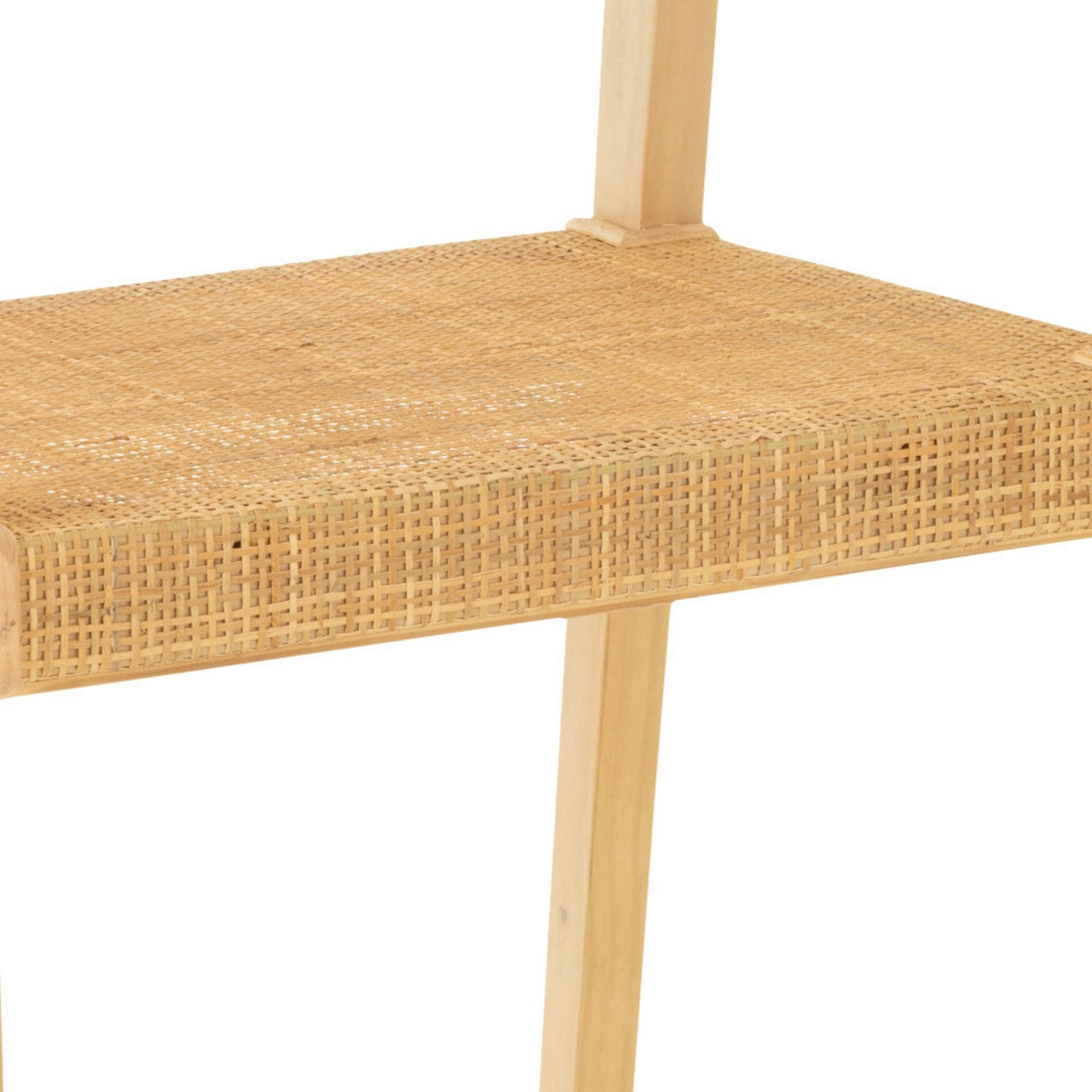 Chaise de bar en teck — vue 5