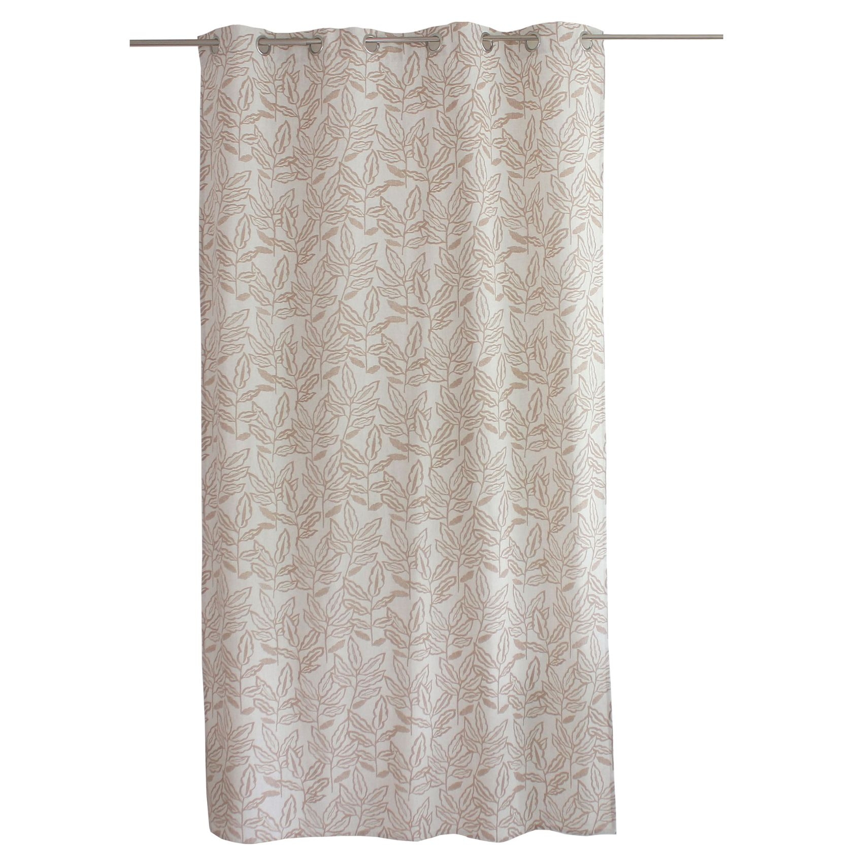 Rideau à oeillets en coton recyclé Chambray — vue 6