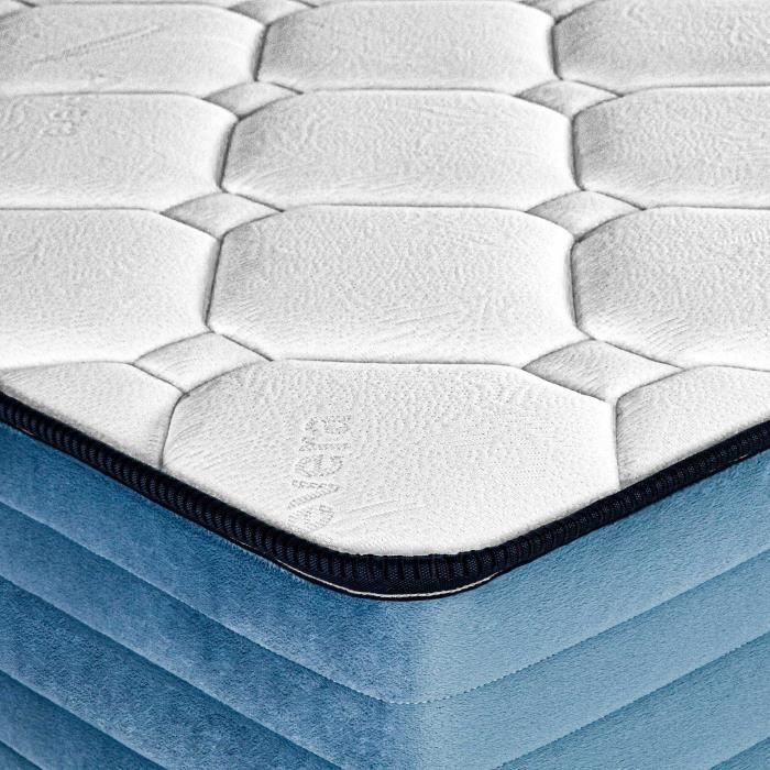 Matelas en mousse mémoire de forme de 20 cm - Soutien mi-ferme — vue 3