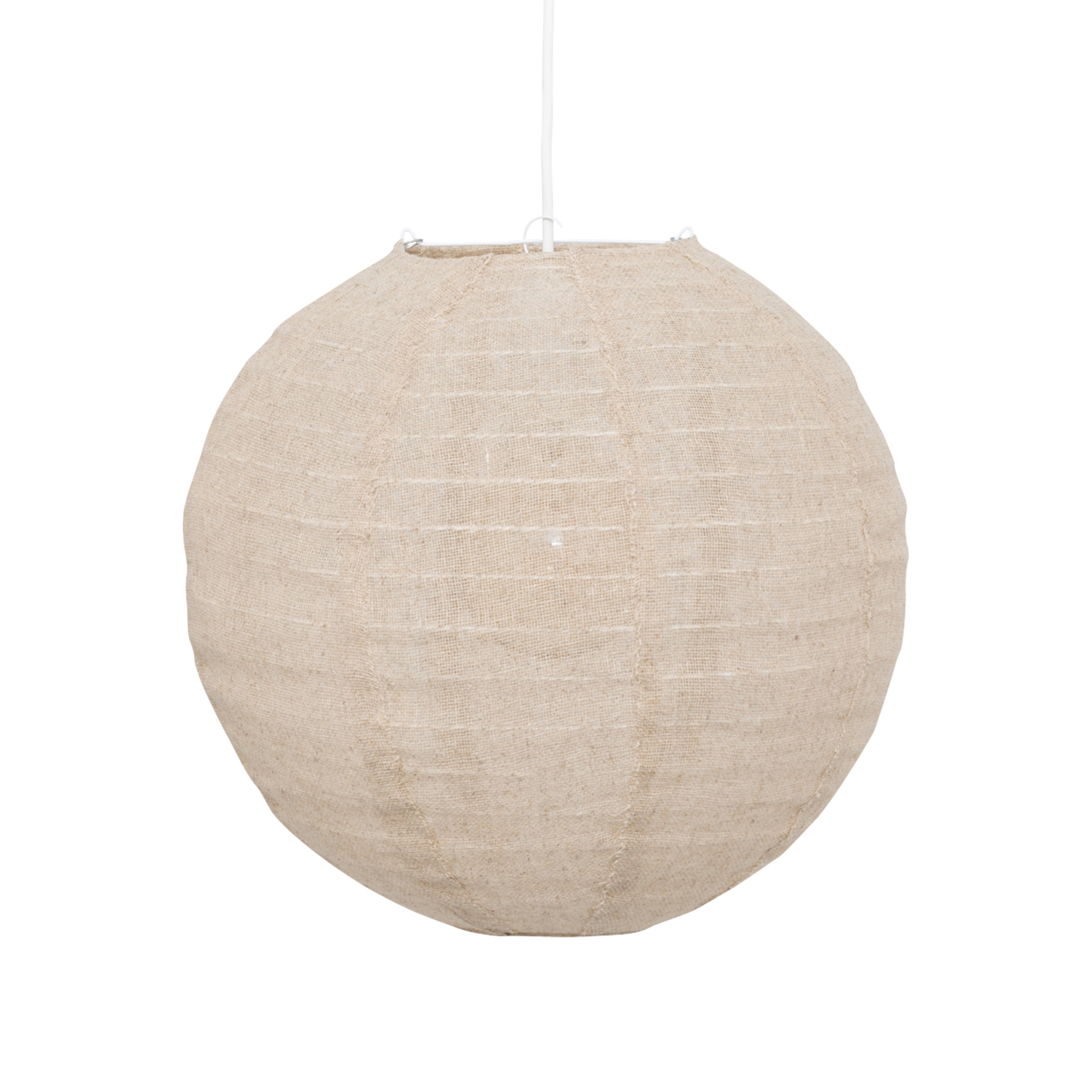Lanterne japonaise en lin 35 cm