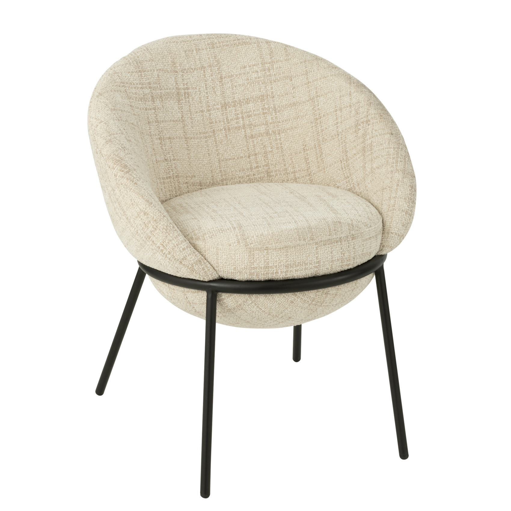 Chaise design contemporain en métal