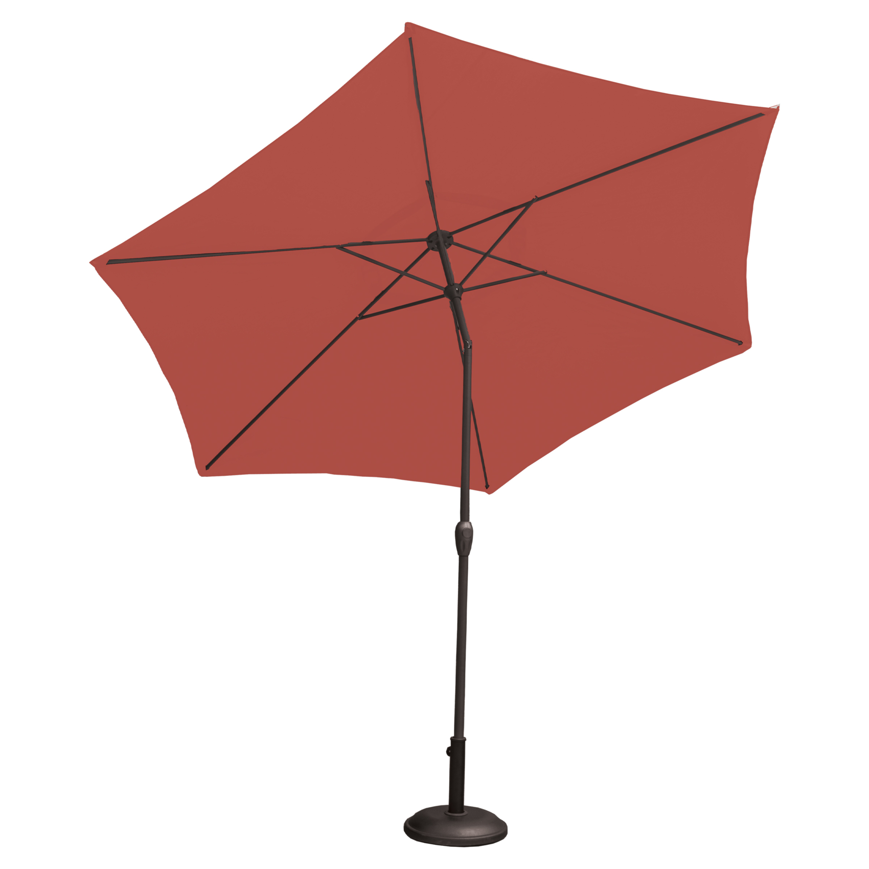 Parasol Centré et Inclinable Ø 3 m en Aluminium — vue 3