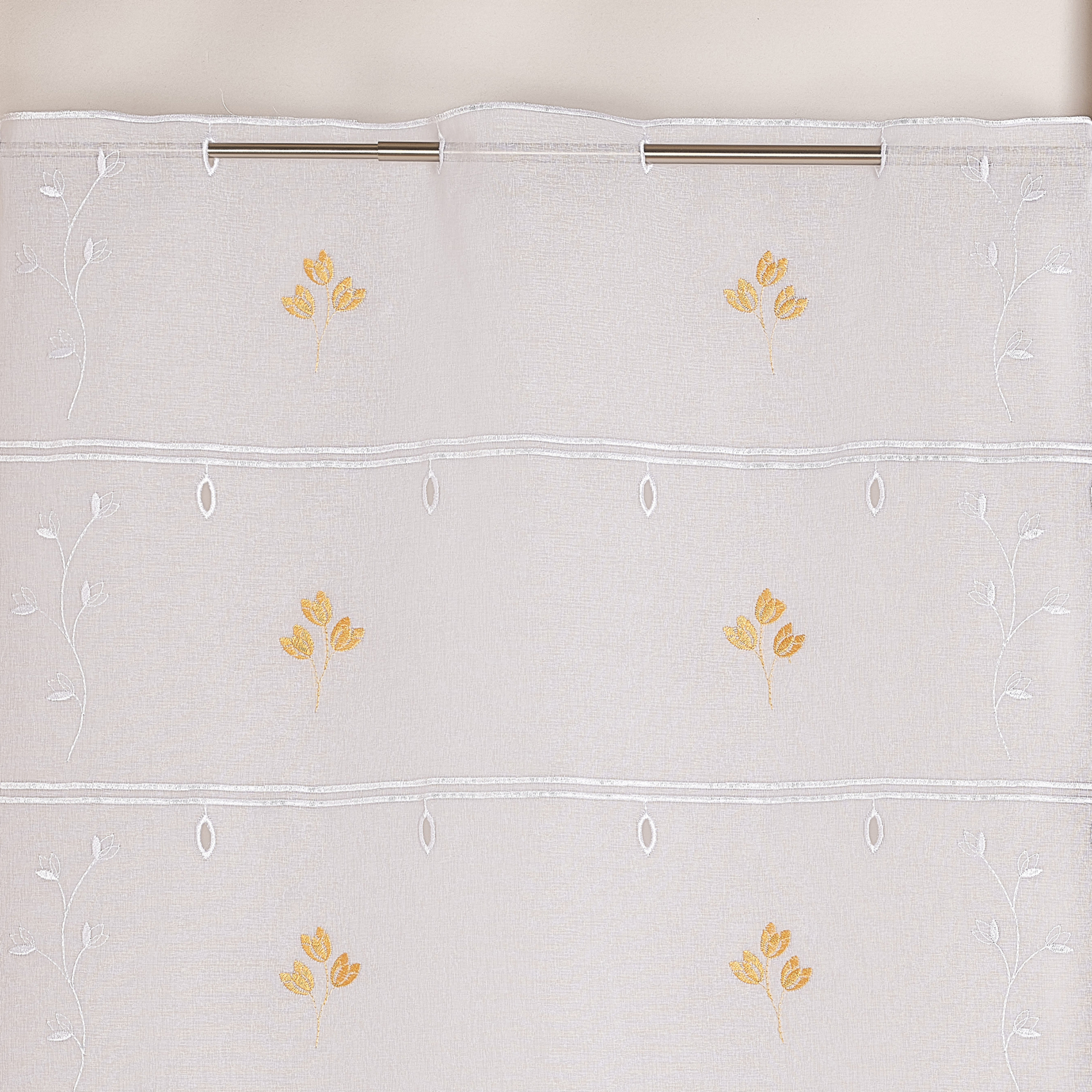 Modulable brodé à motif tulipes — vue 4