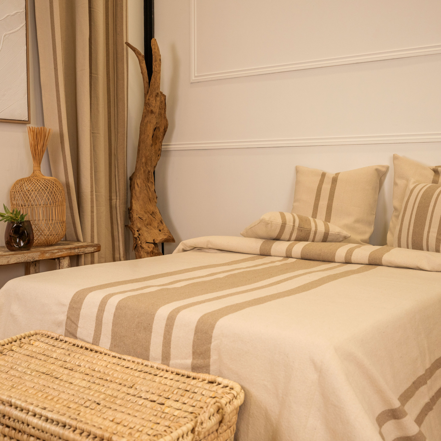 Coussin coton épais style Rustique — vue 6