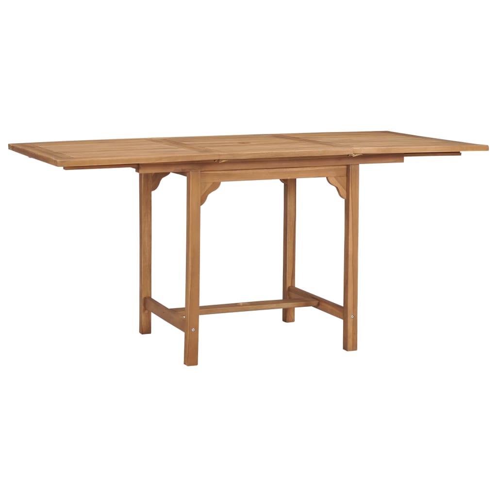 Table de jardin extensible en teck