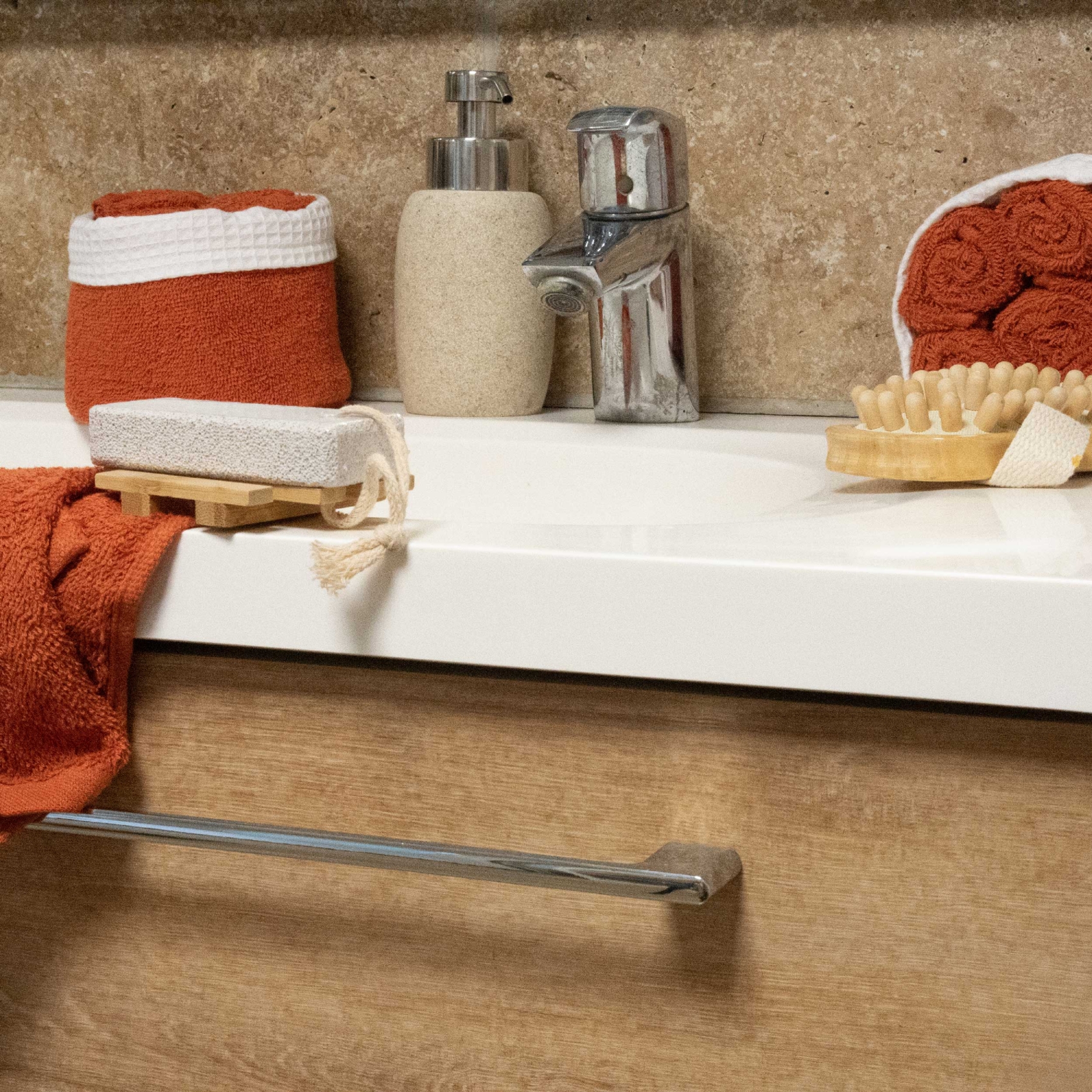 Panier invité avec serviettes — vue 3