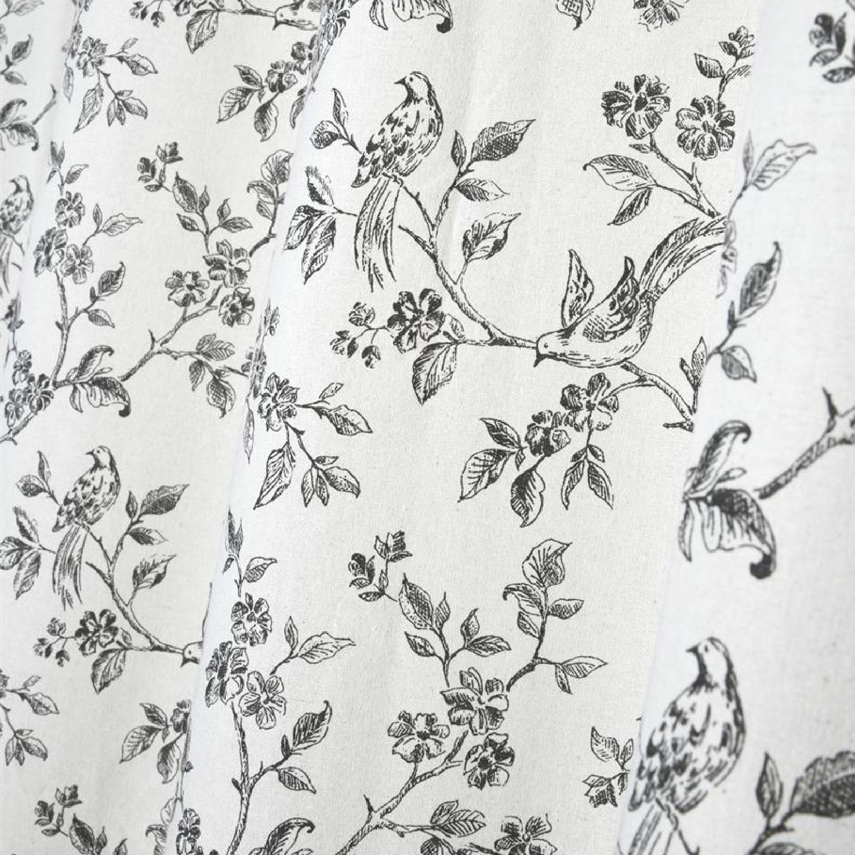 Rideau à oeillets style campagne — vue 3