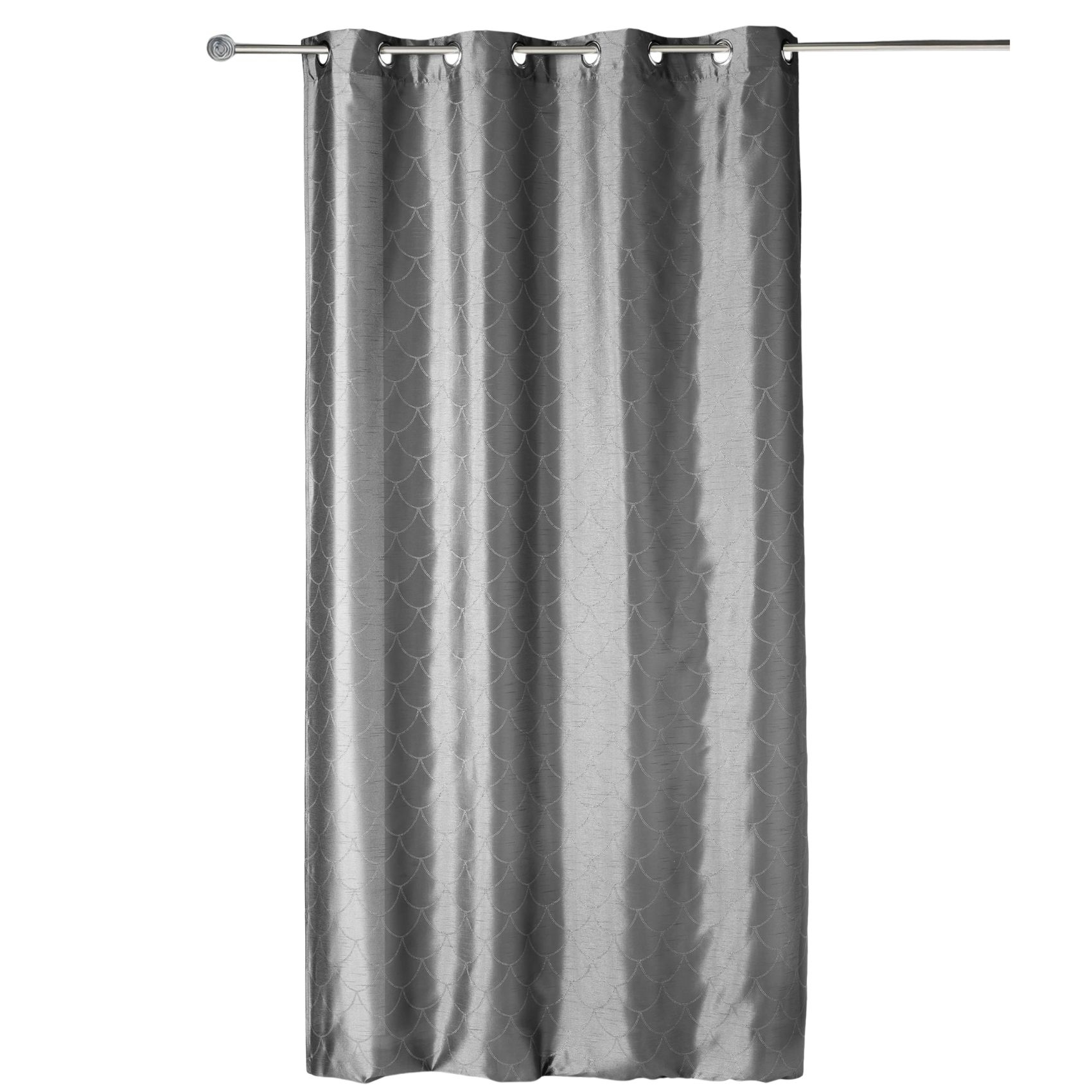 Rideau effet soie motif écaille — vue 3