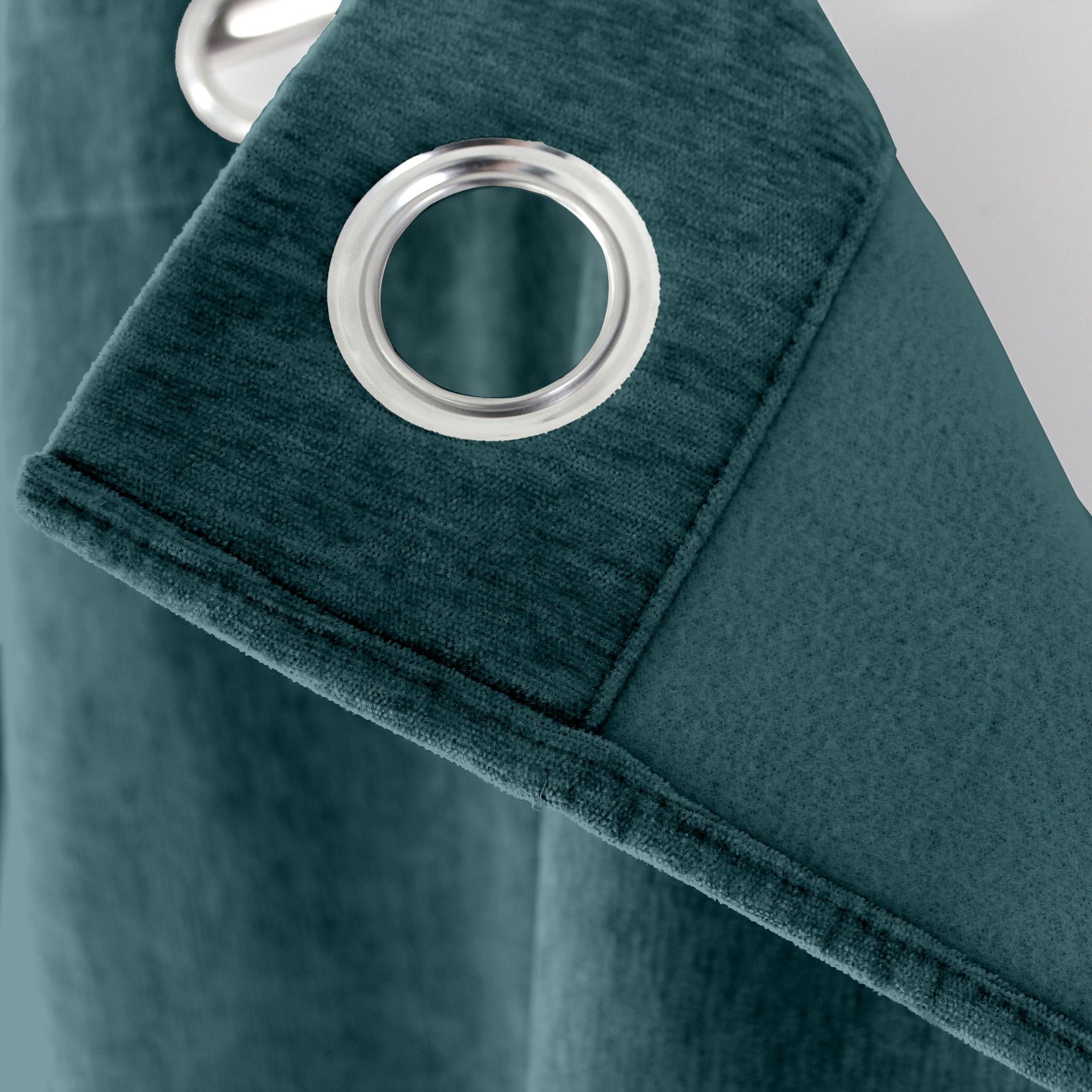 Rideau thermique en velours doublé polaire — vue 3