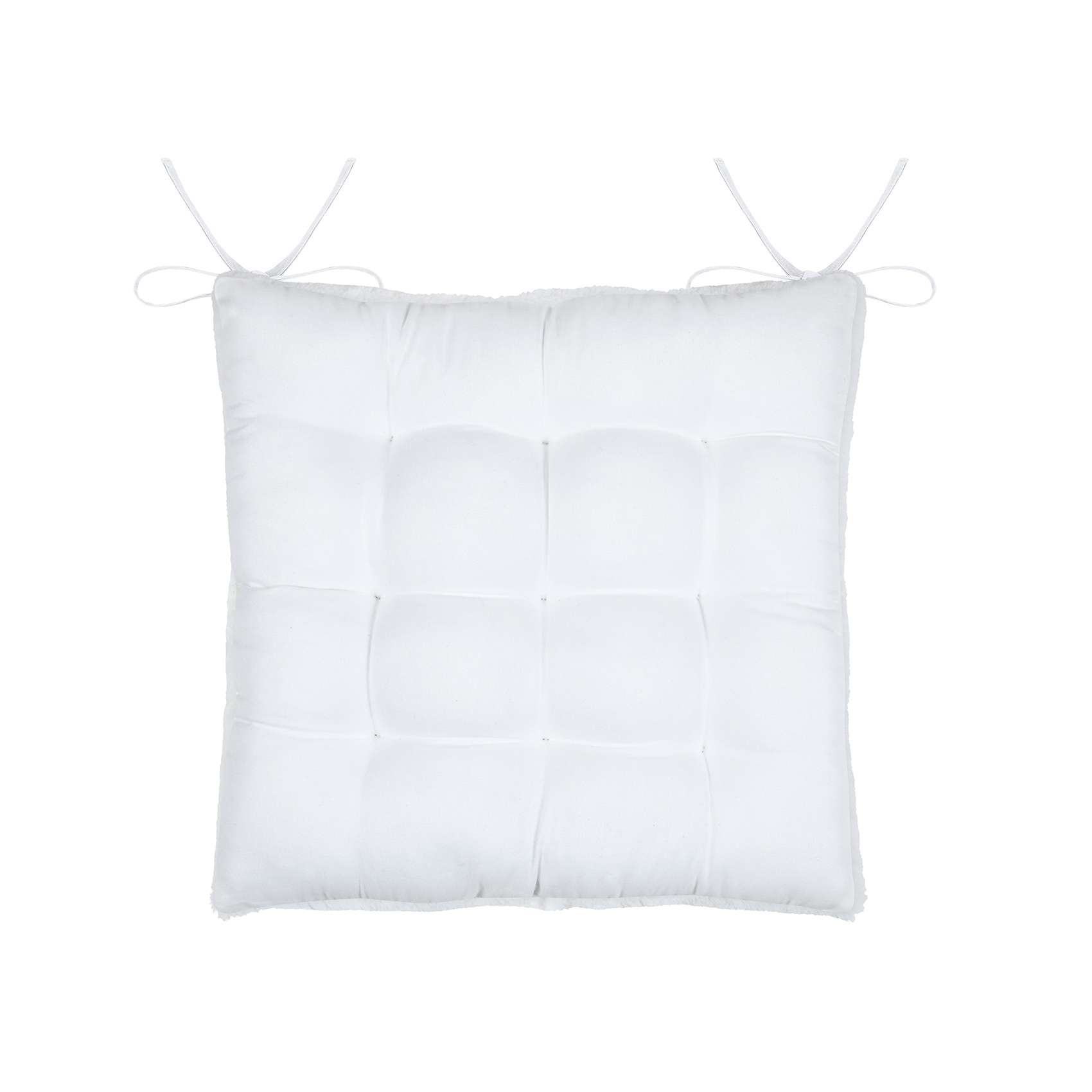 Galette de chaise imitation fourrure — vue 3