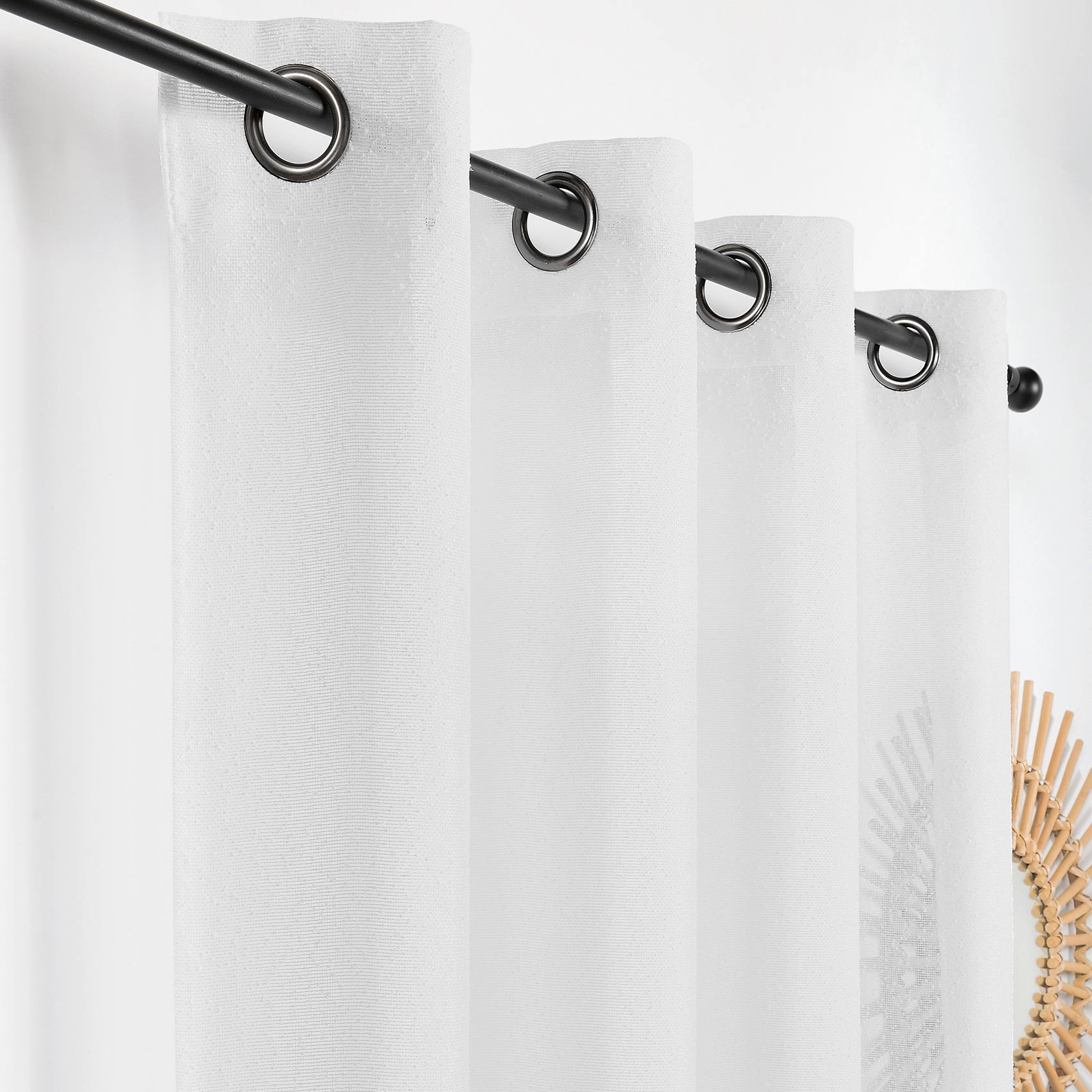 Voilage  tamisant à relief — vue 3