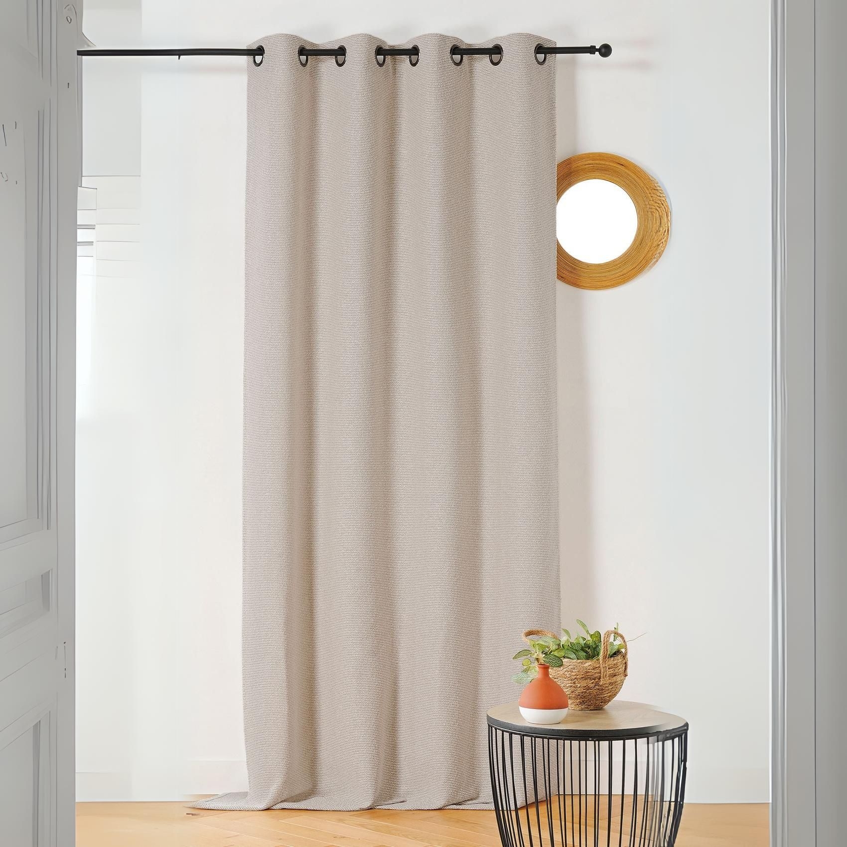 Rideau à l'aspect texturé en bouclette — vue 4