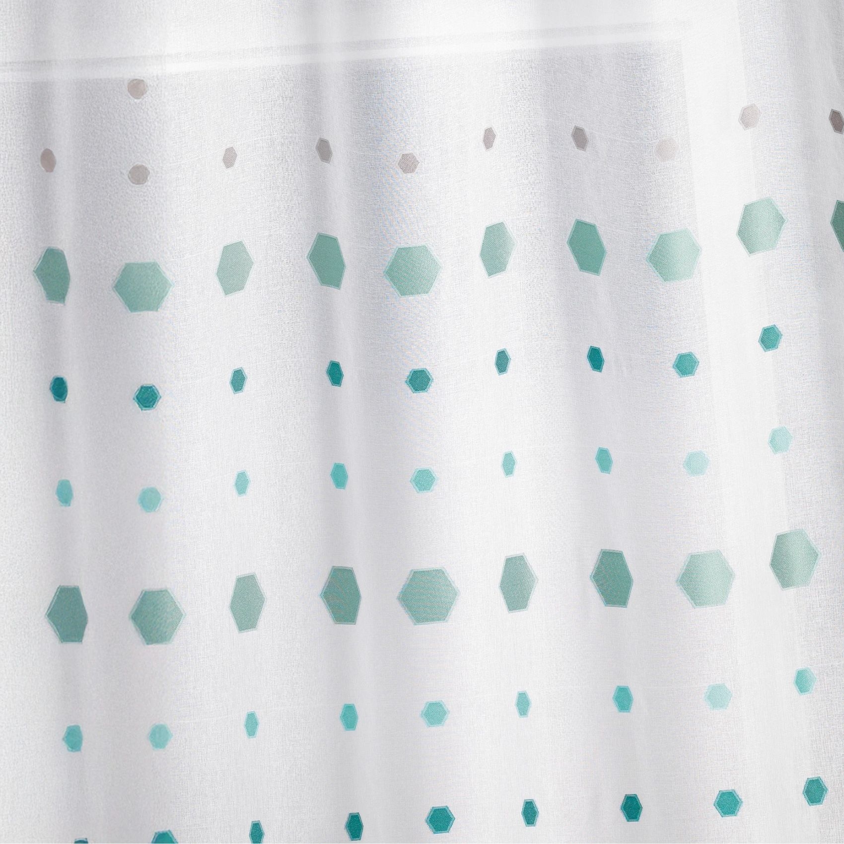 Voilage jacquard imprimés hexagonaux — vue 4