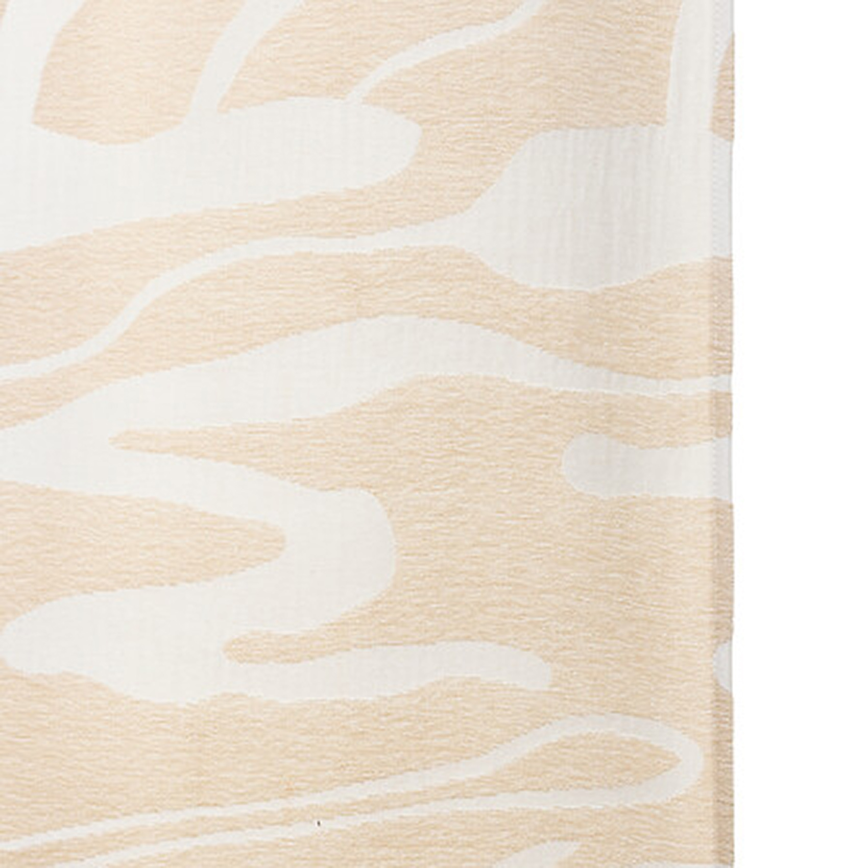 Rideau motif tigre tissage chenille — vue 4