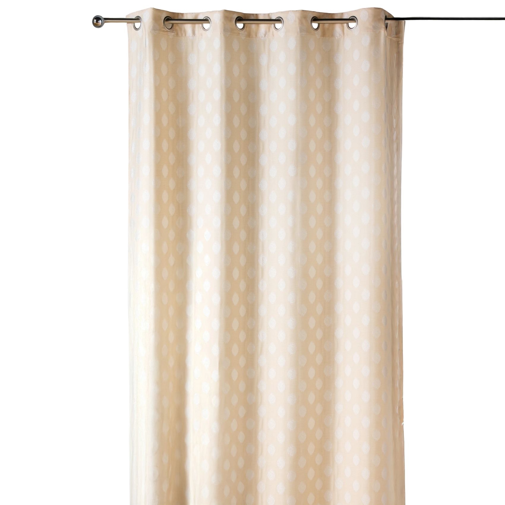 Rideau jacquard à motifs arrondis poids — vue 4