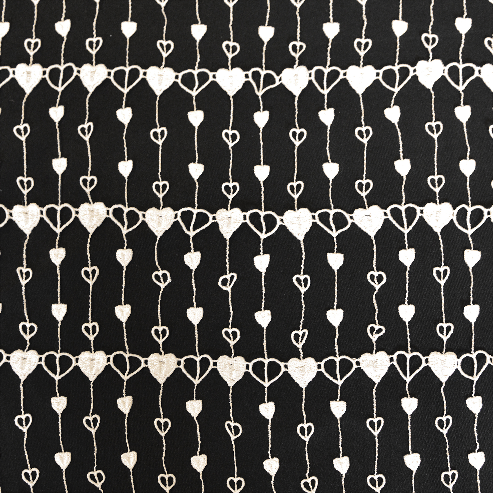 Modulable en macramé petits coeurs — vue 3