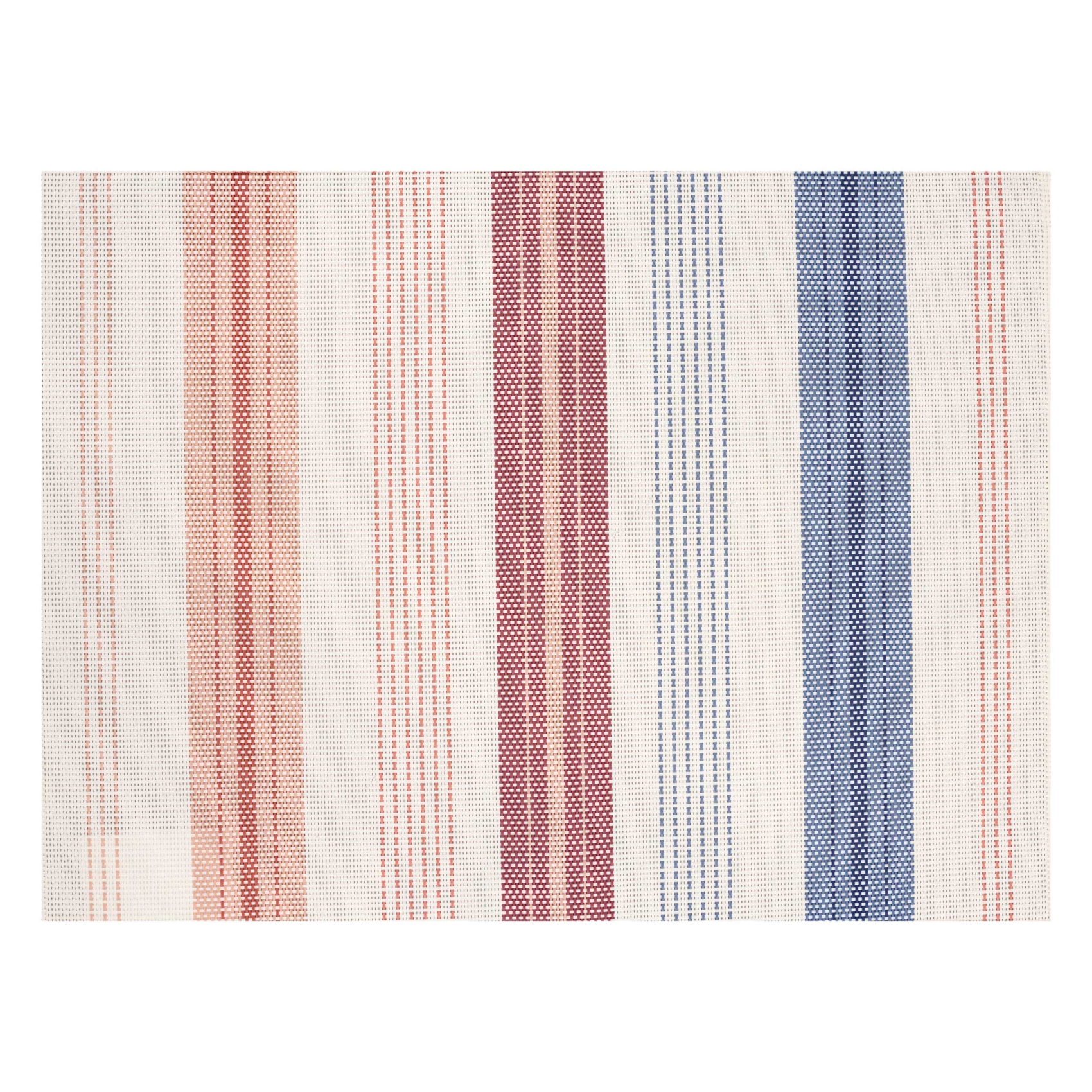 Set de table rayé plastique — vue 4