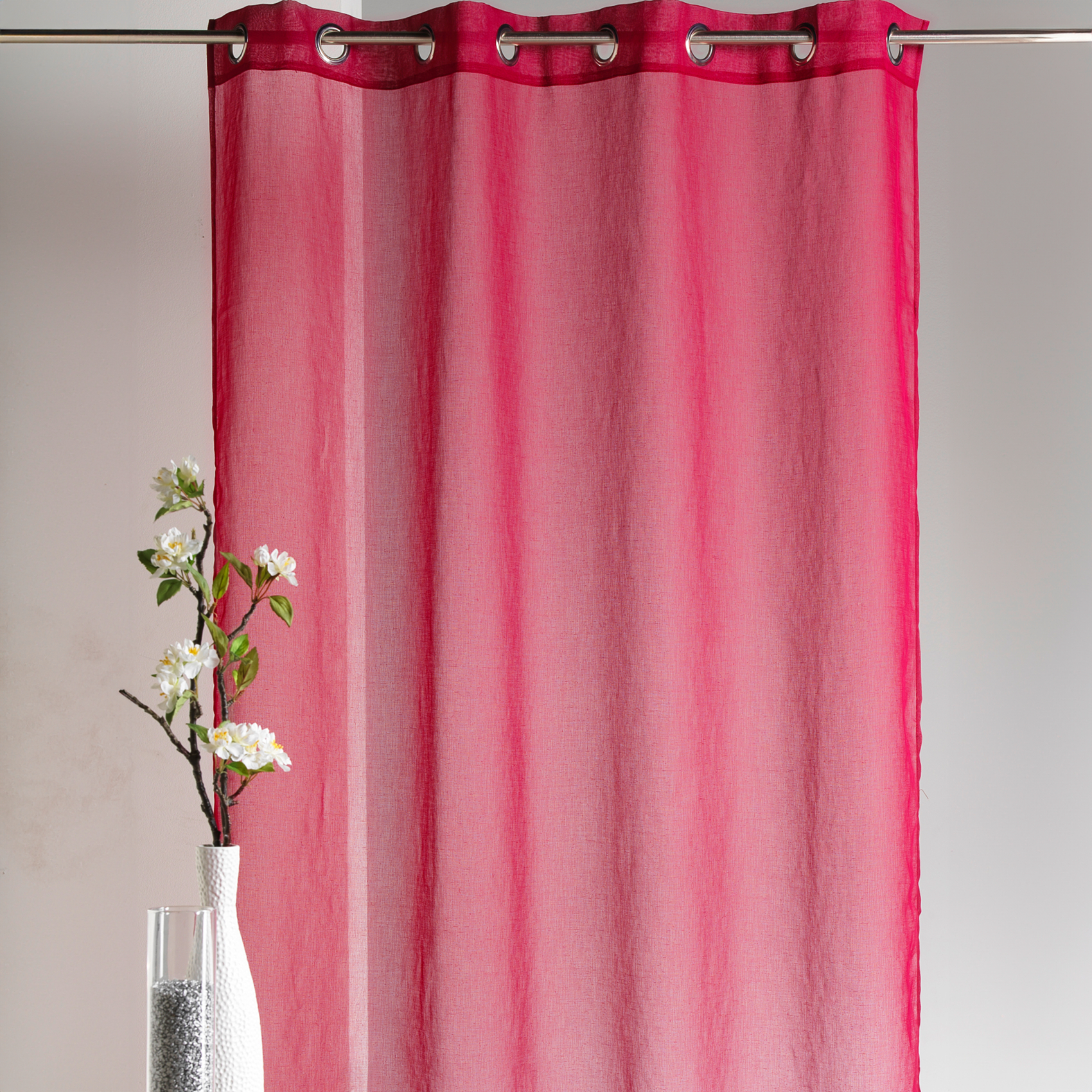 Voilage en Etamine unie