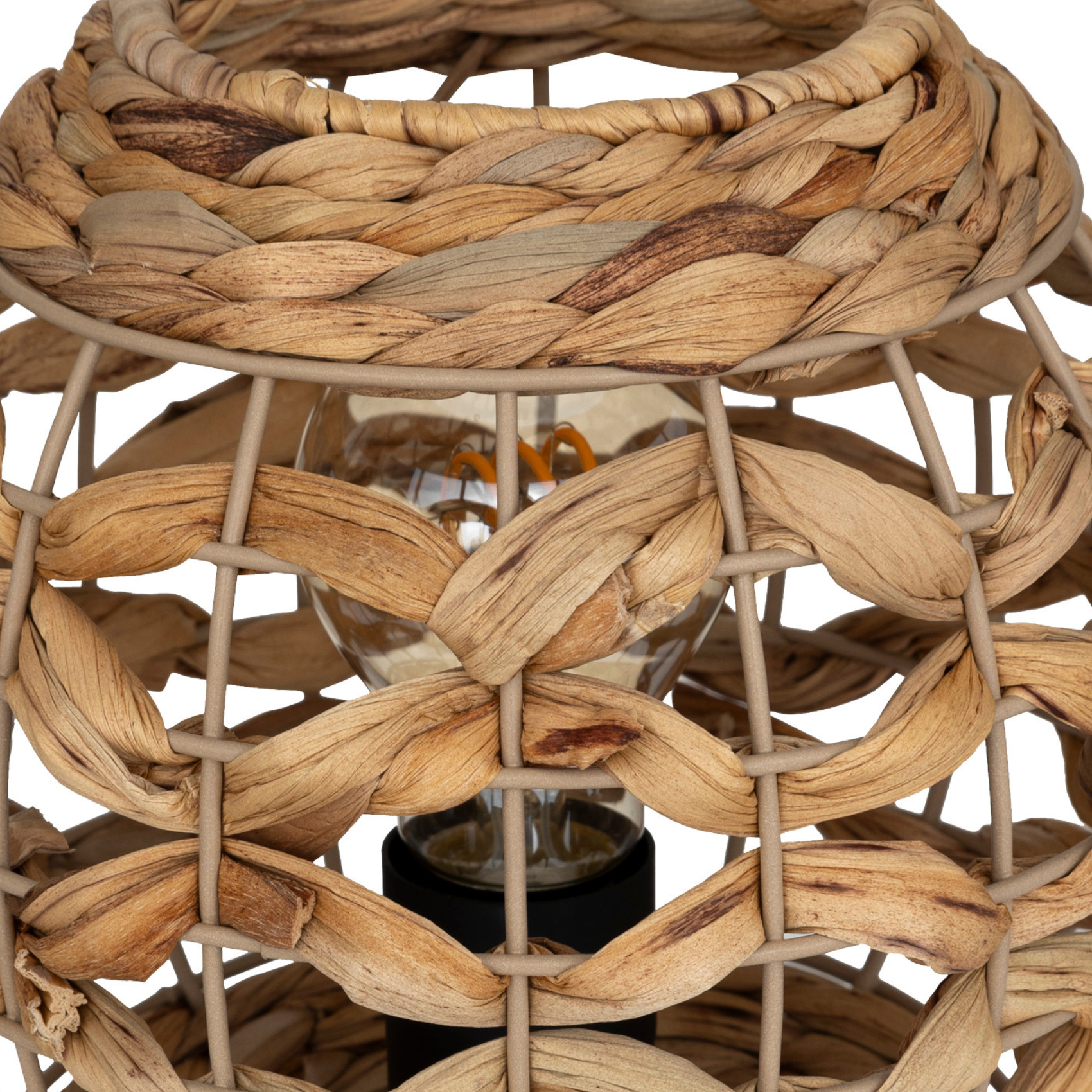 Lampe en jacinthe à poser — vue 3