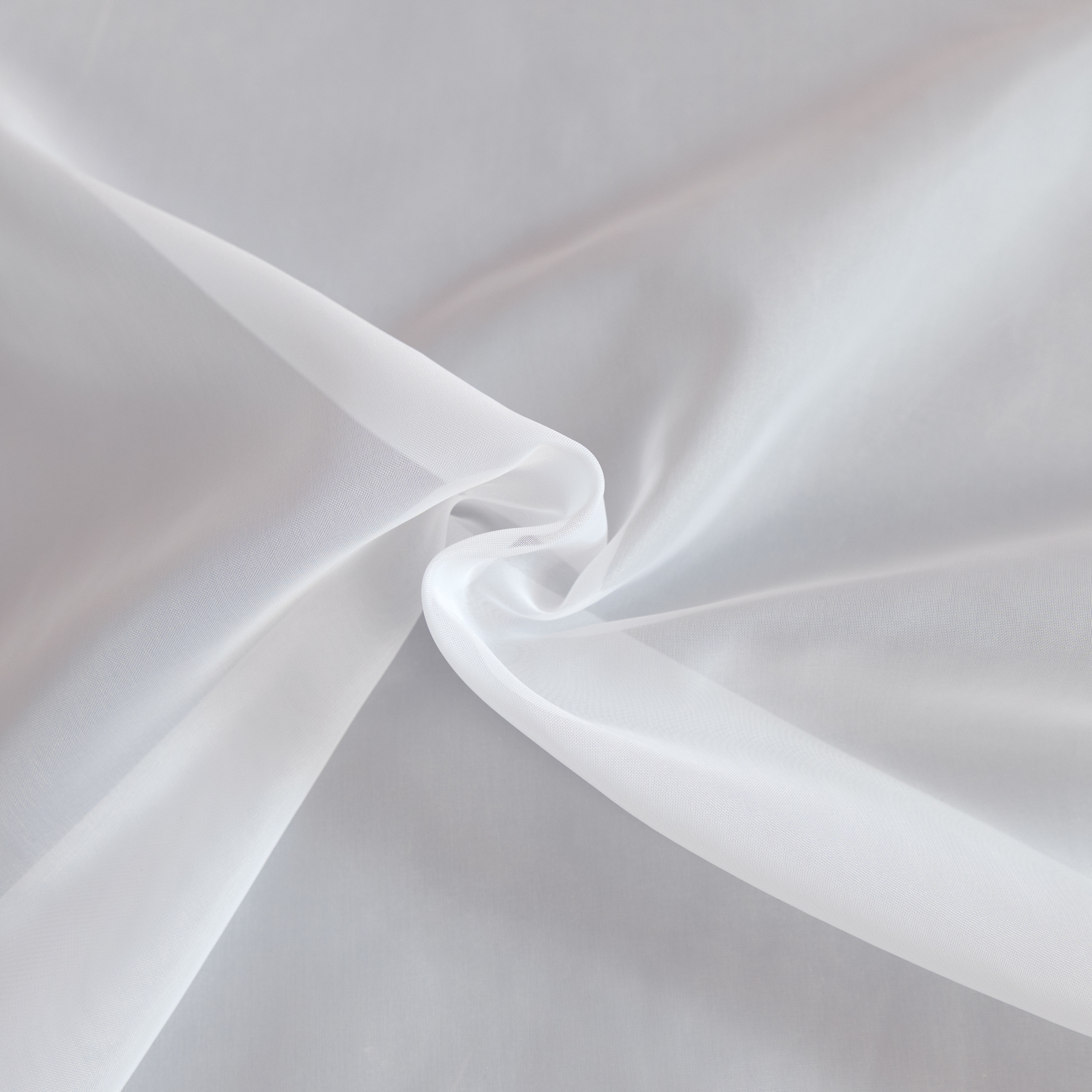 Tissu voile uni plombé grande largeur