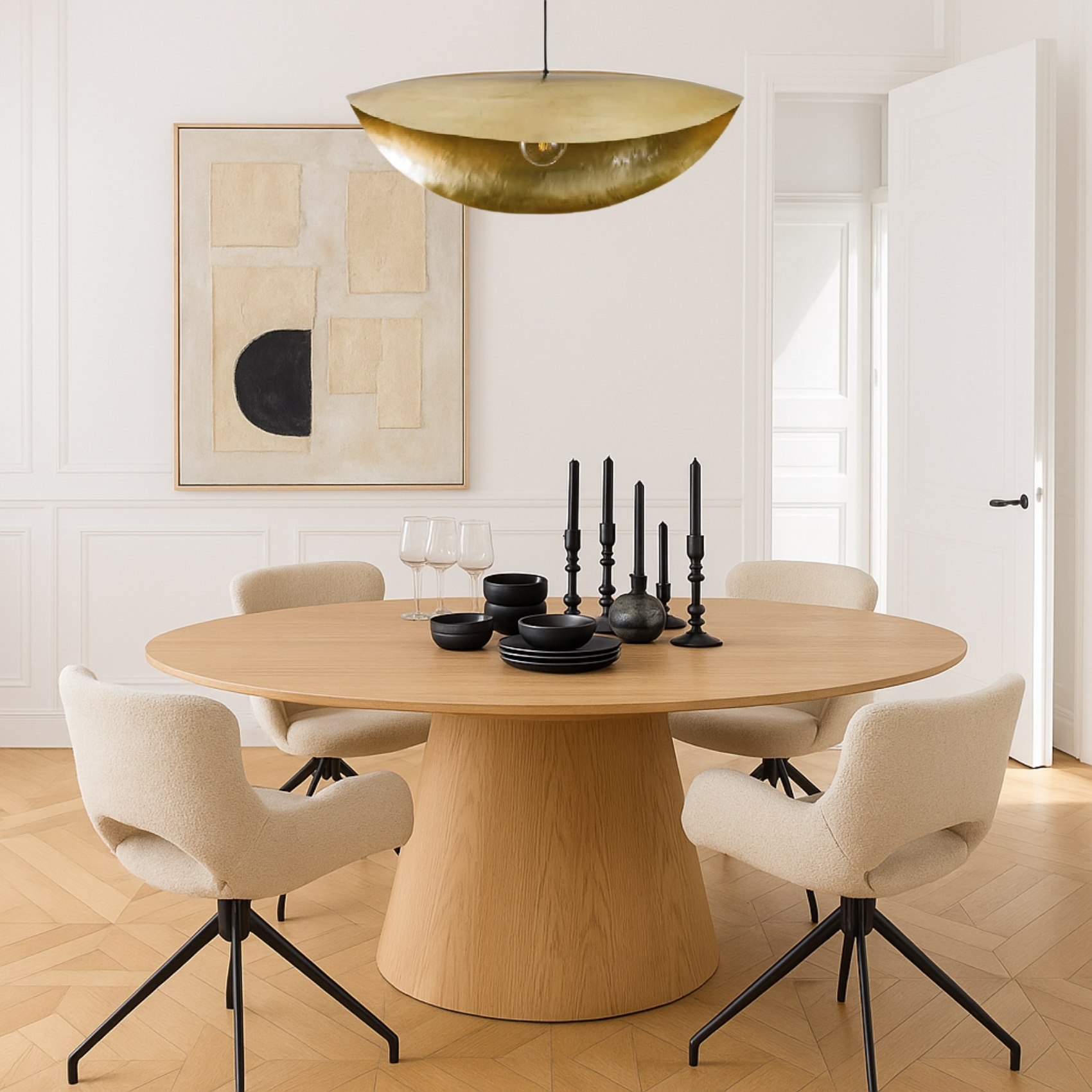 Suspension laiton martelé — vue 6