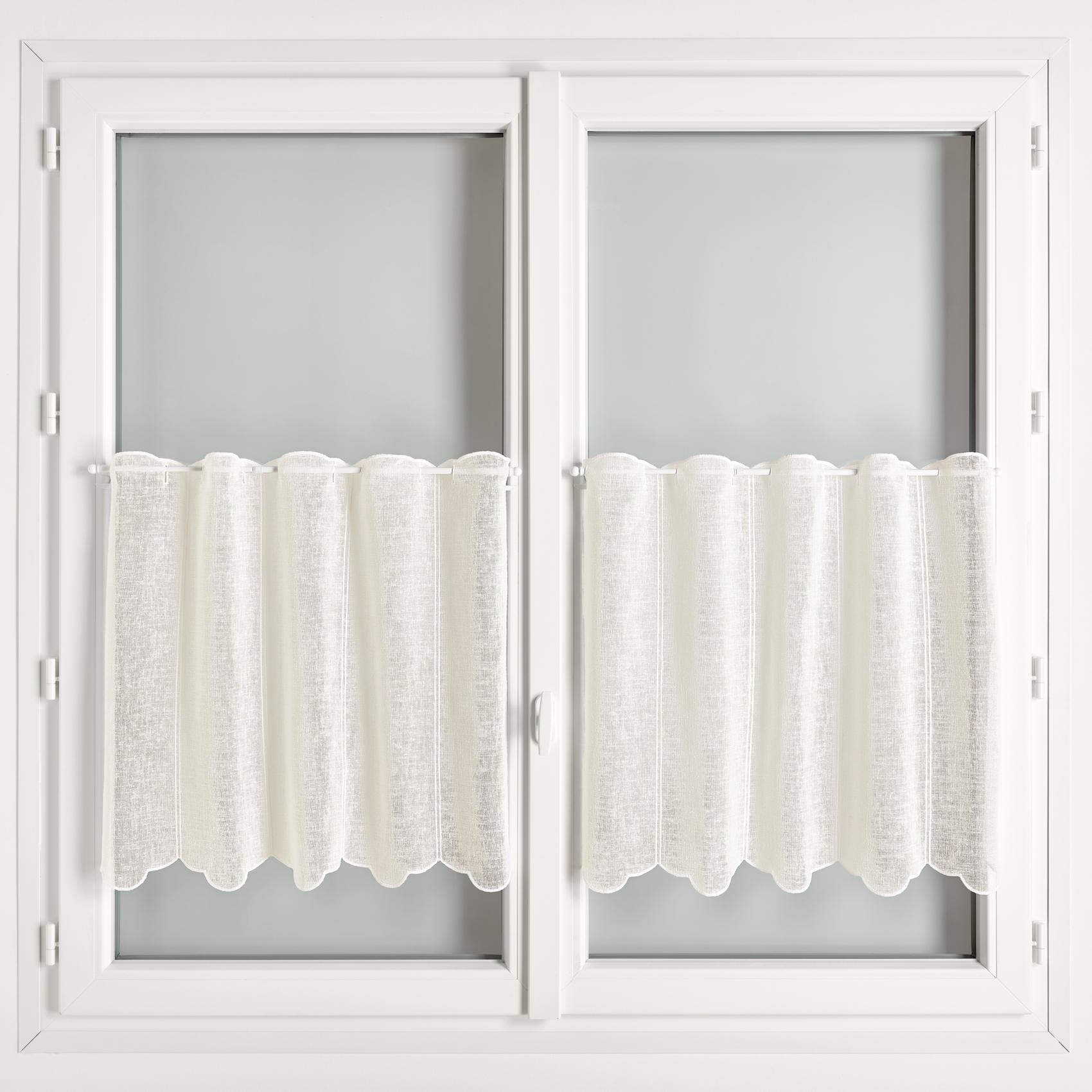 Brise bise brodé en poly-lin rustique — vue 3