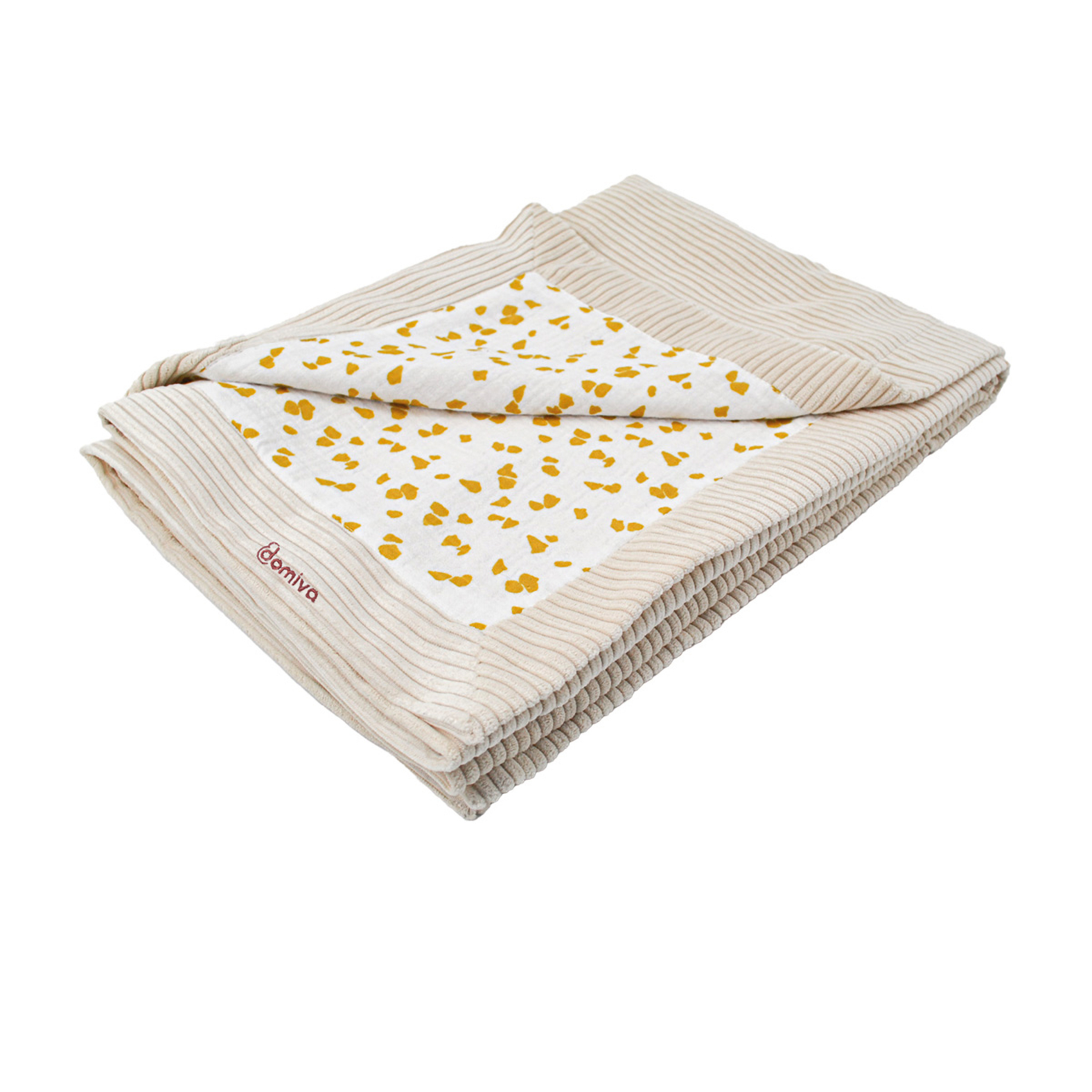 Couverture réversible esprit safari pour bébé