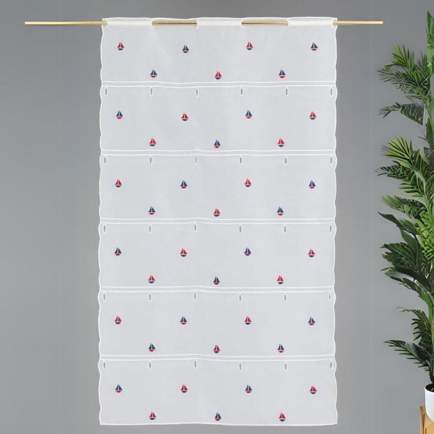 Modulable brodé petits navires — vue 4