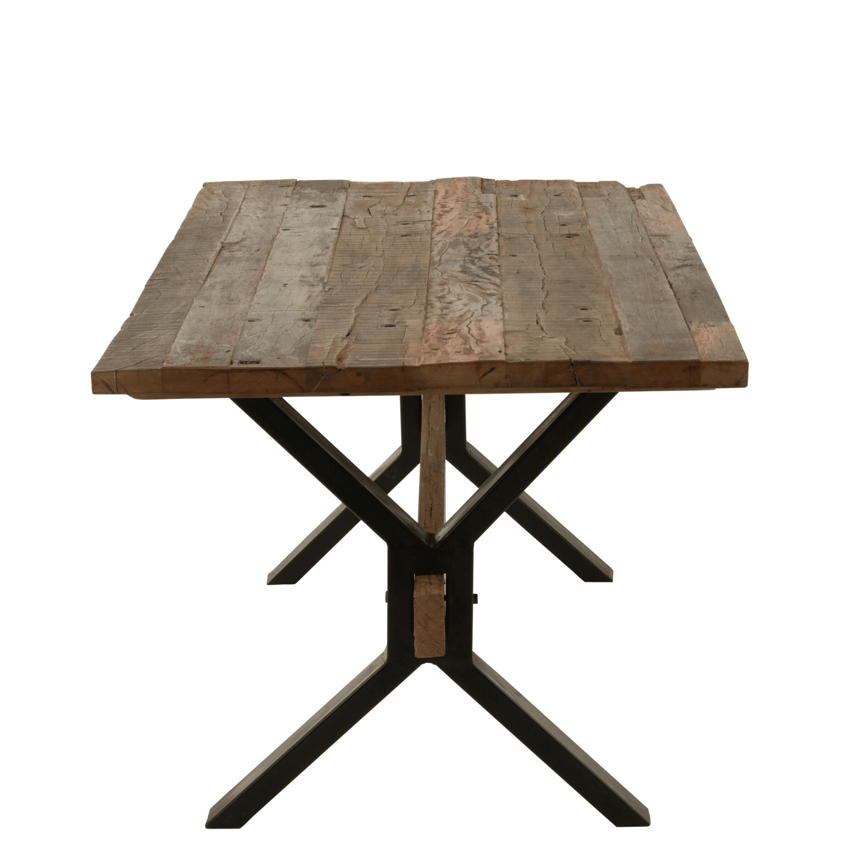 Table vintage en bois — vue 3
