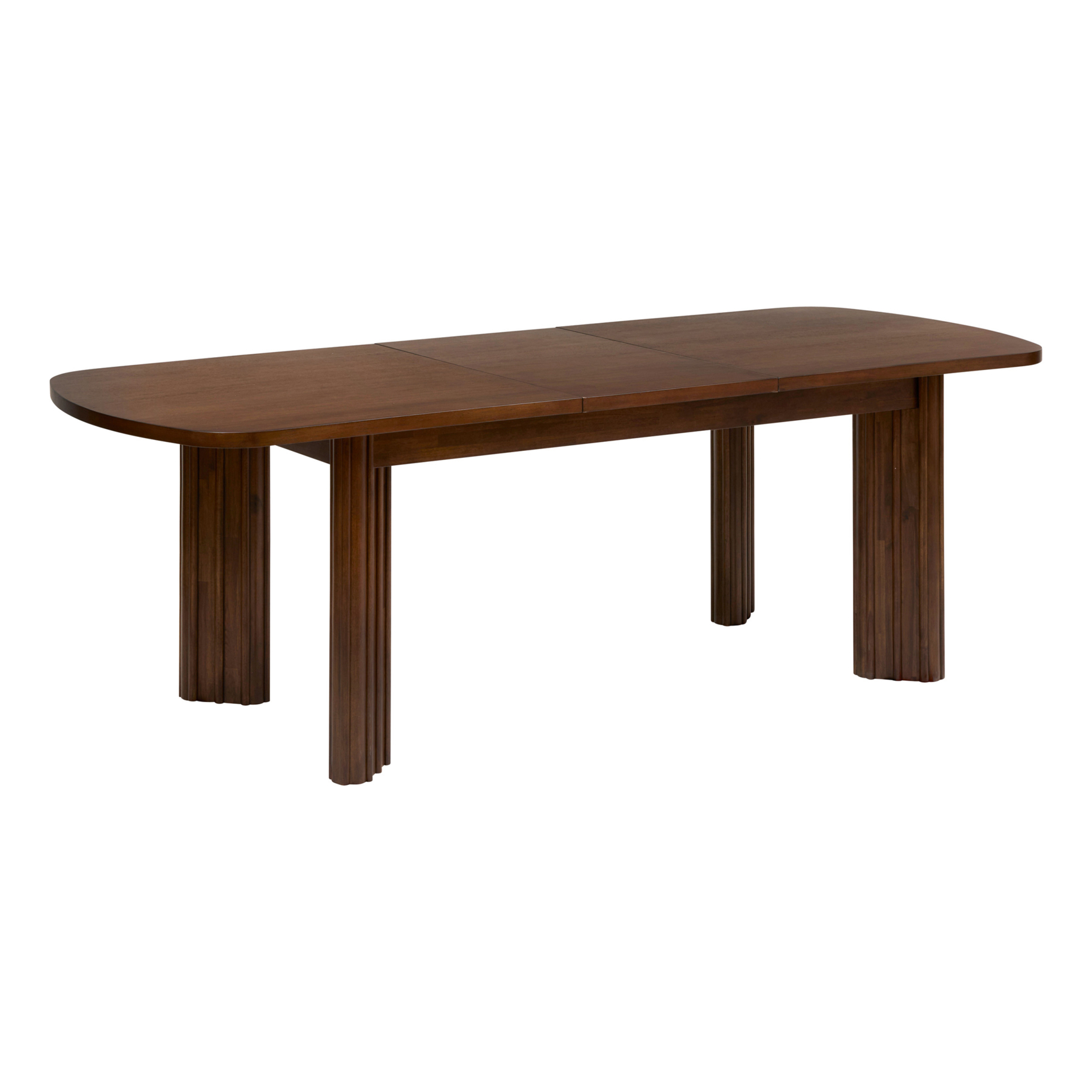 Table à manger extensible en bois — vue 3
