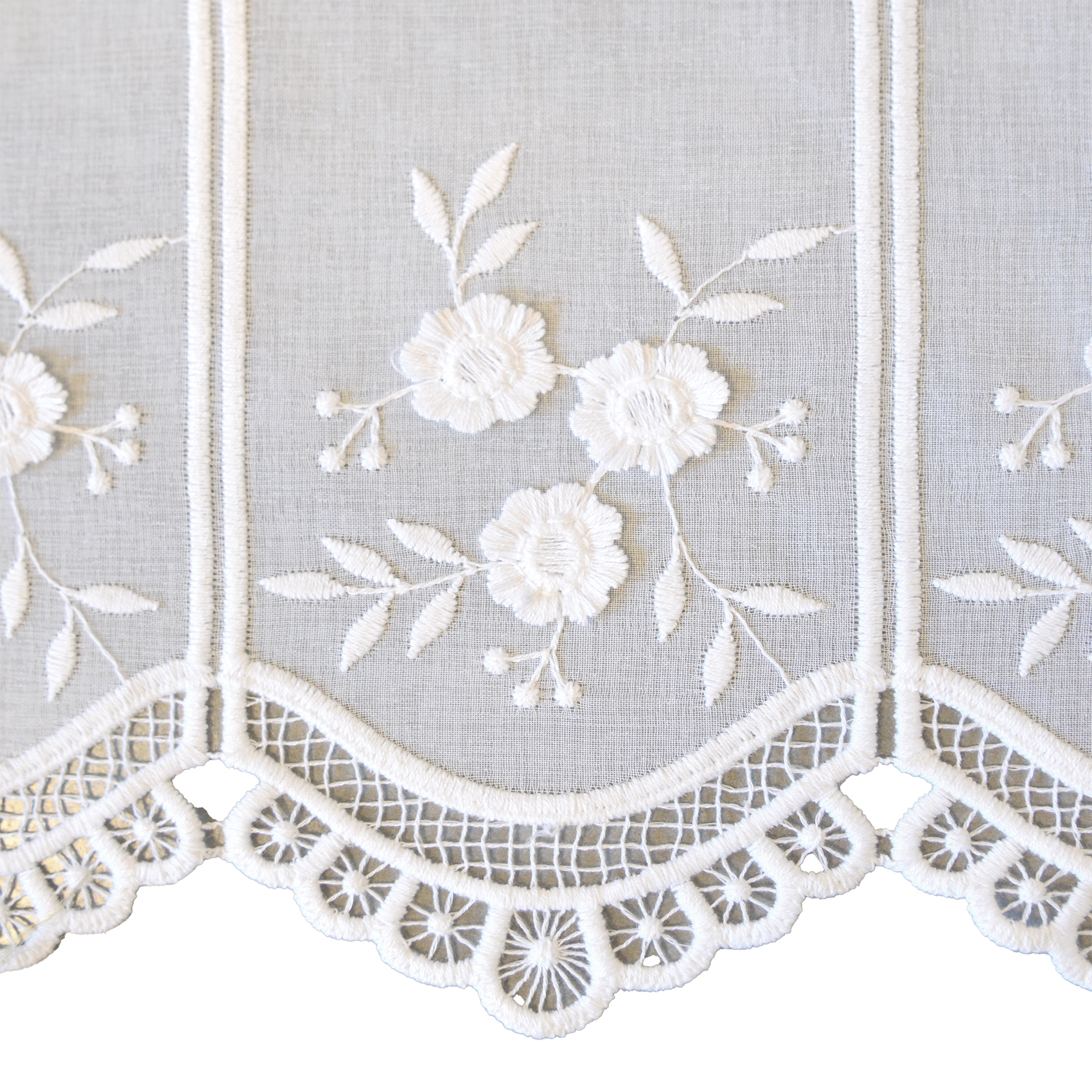 Brise bise fleurs brodées — vue 3