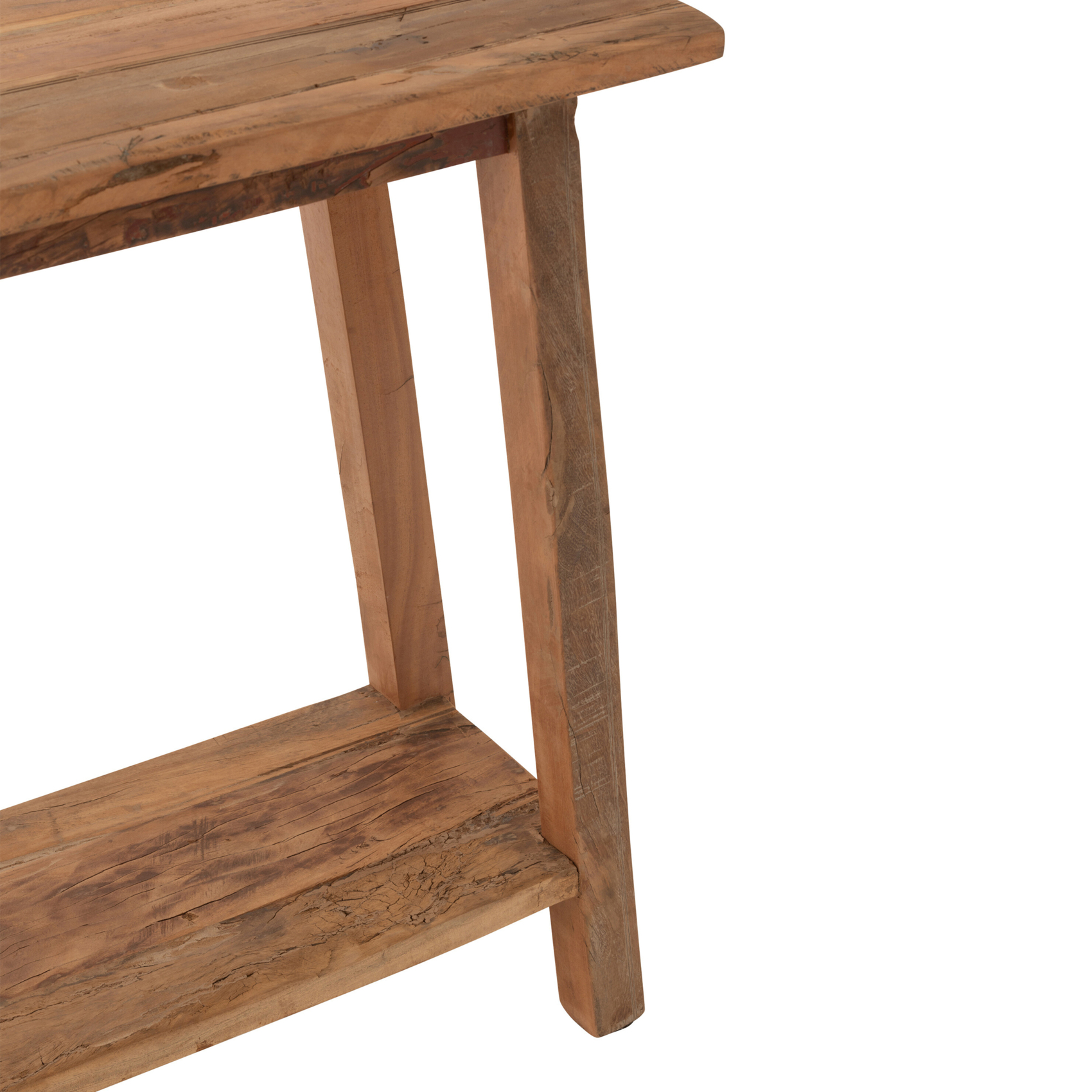 Console en bois recyclé — vue 4
