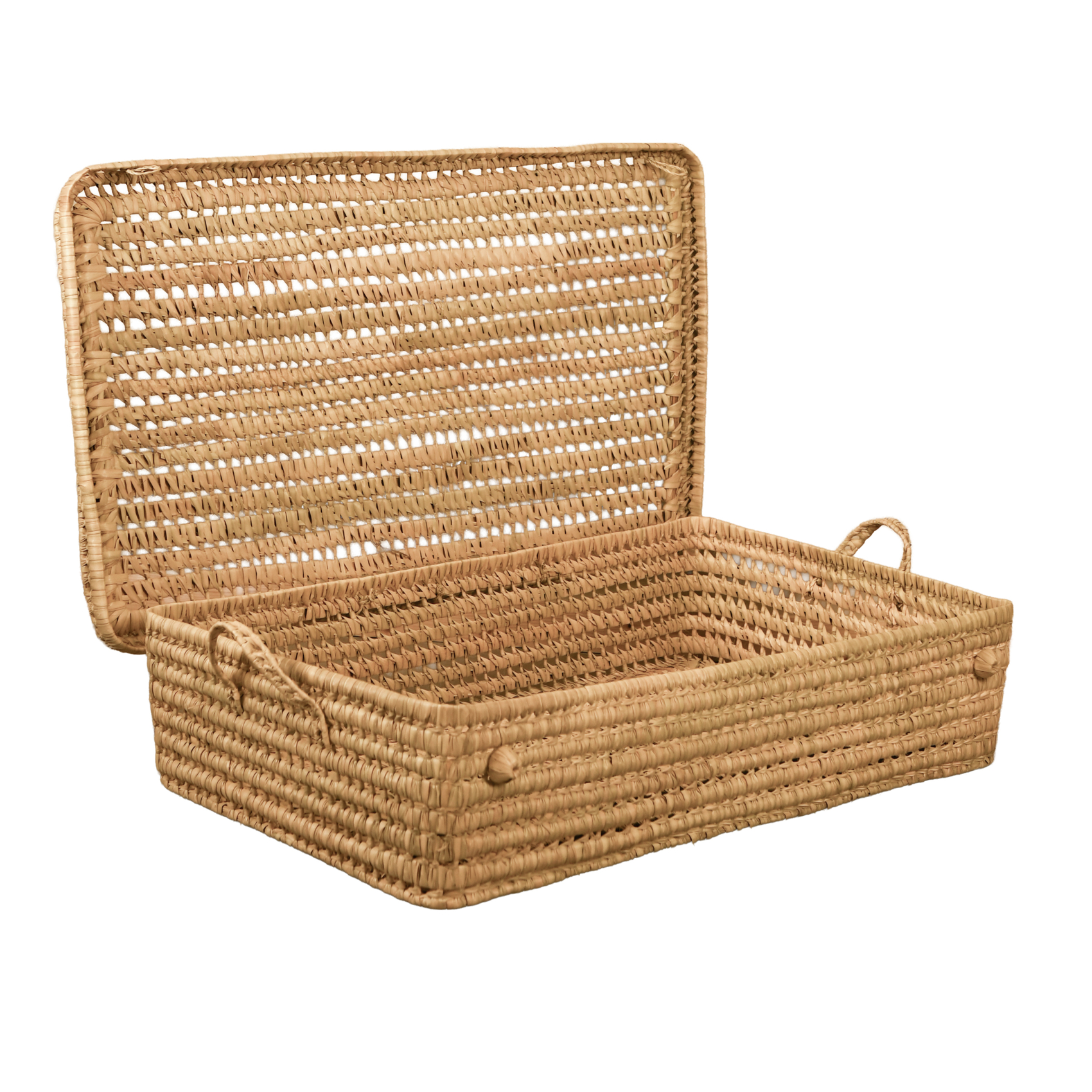 Malle plate dessous de lit — vue 3