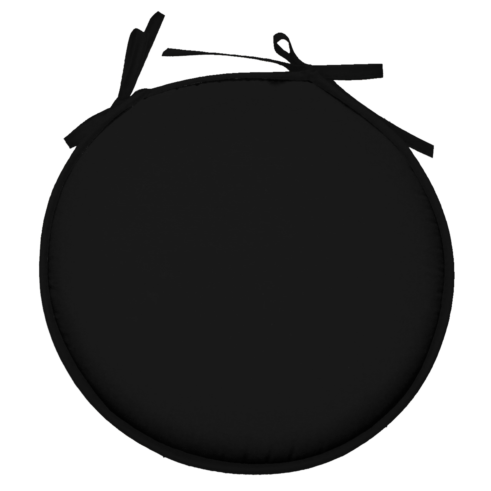 Galette de chaise ronde unie aux multiples couleurs