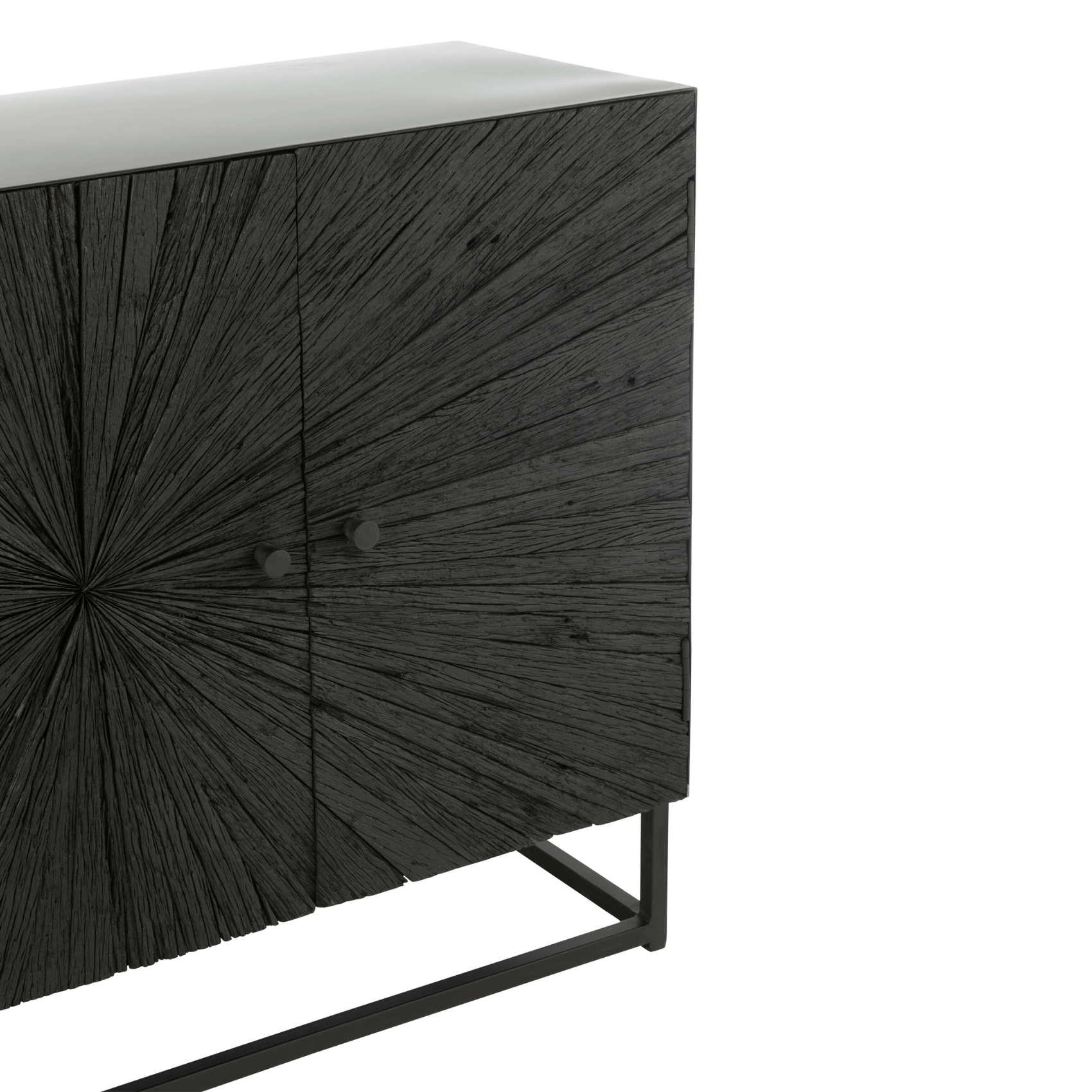 Buffet shanil en bois et fer — vue 3