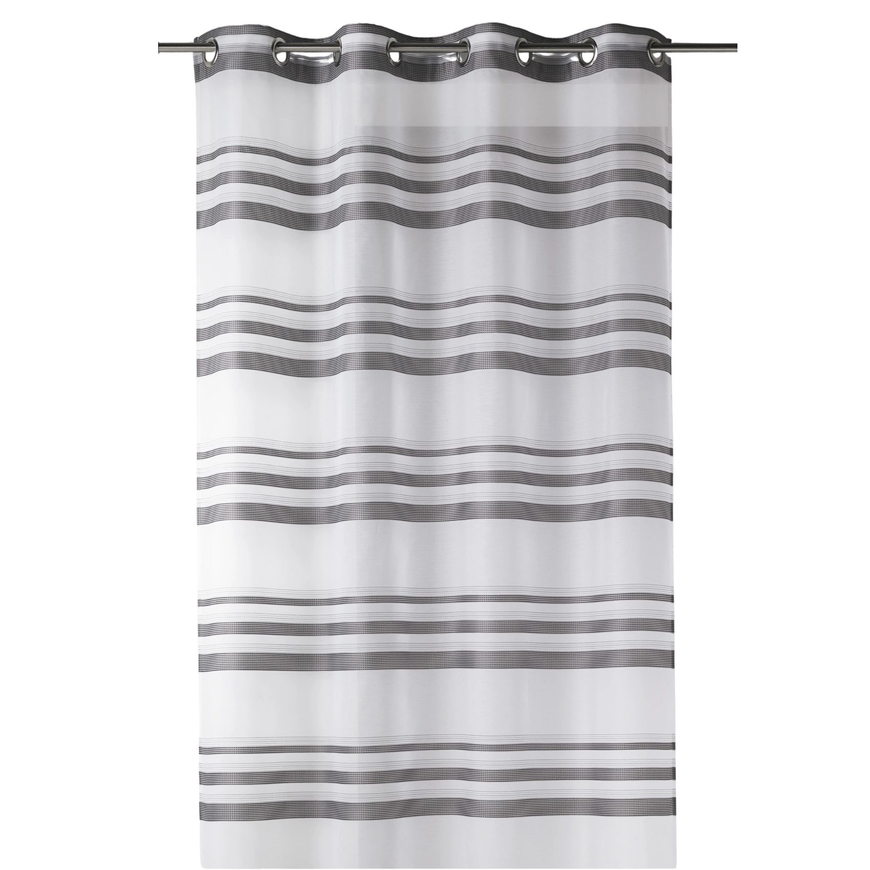 Voilage coloré rayures horizontales — vue 3