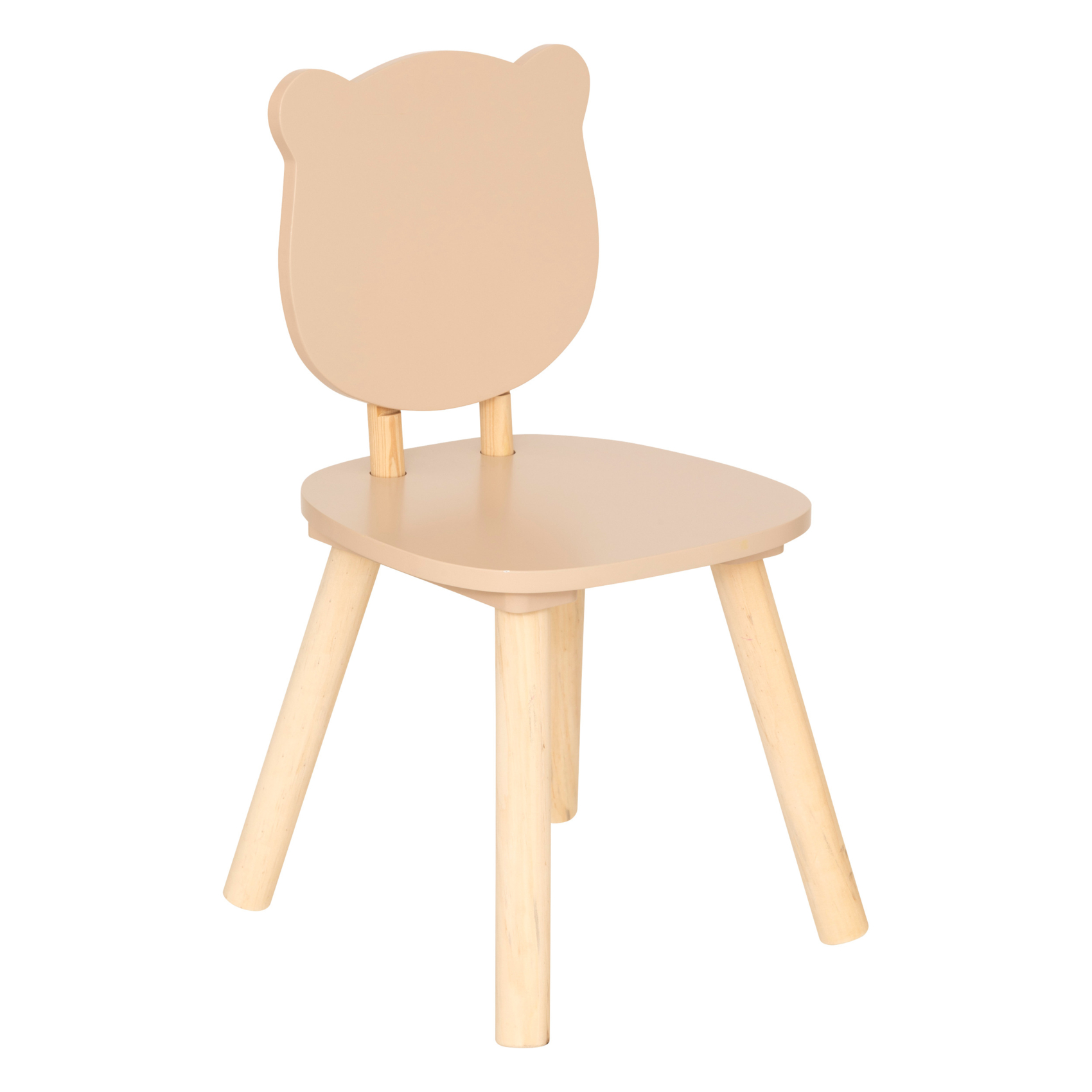 Chaise enfant dossier ourson