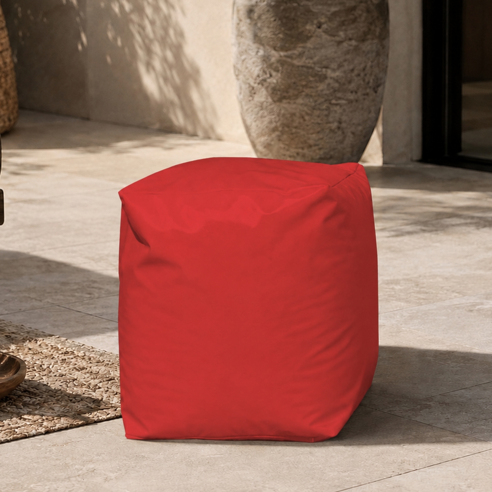 Pouf extérieur cube — vue 4