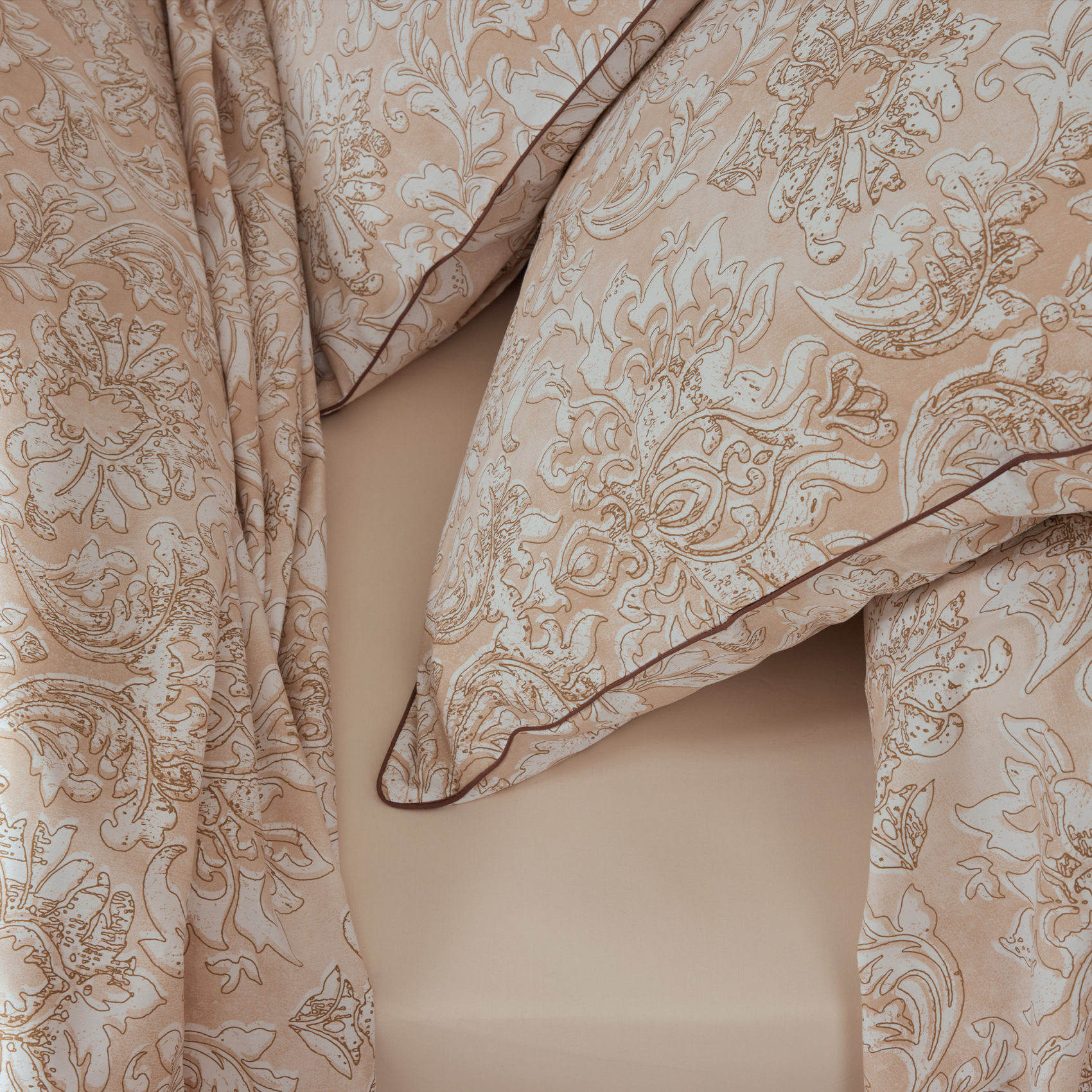 Taie d’oreiller percale de coton ornemental classique — vue 3